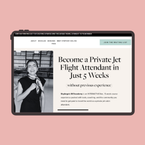 SkyAngels: Web Design