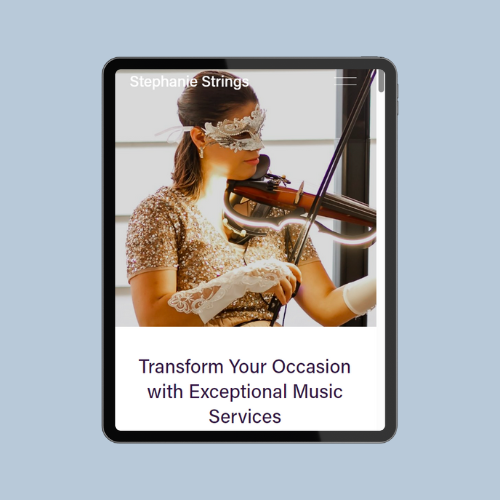 Stephanie Strings: Web Design