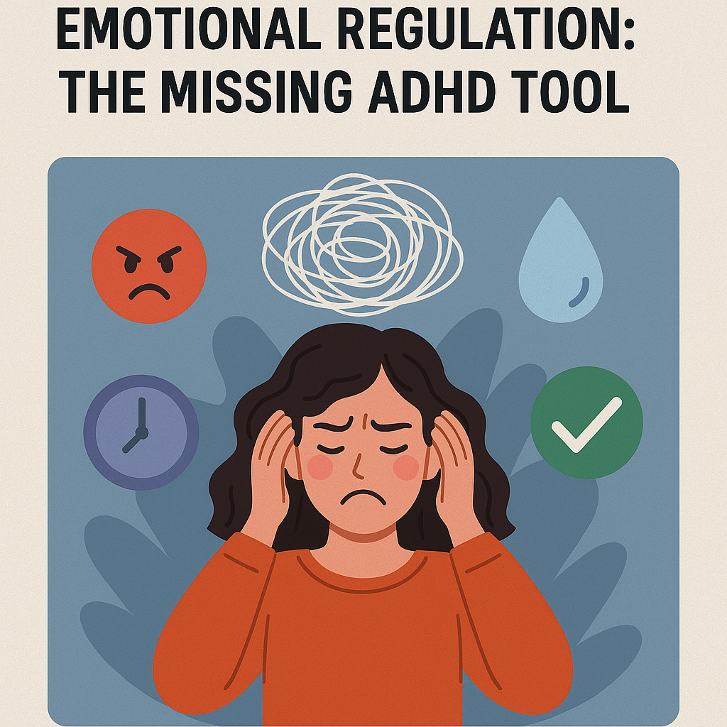 Why emotional regulation is the missing ADHD tool