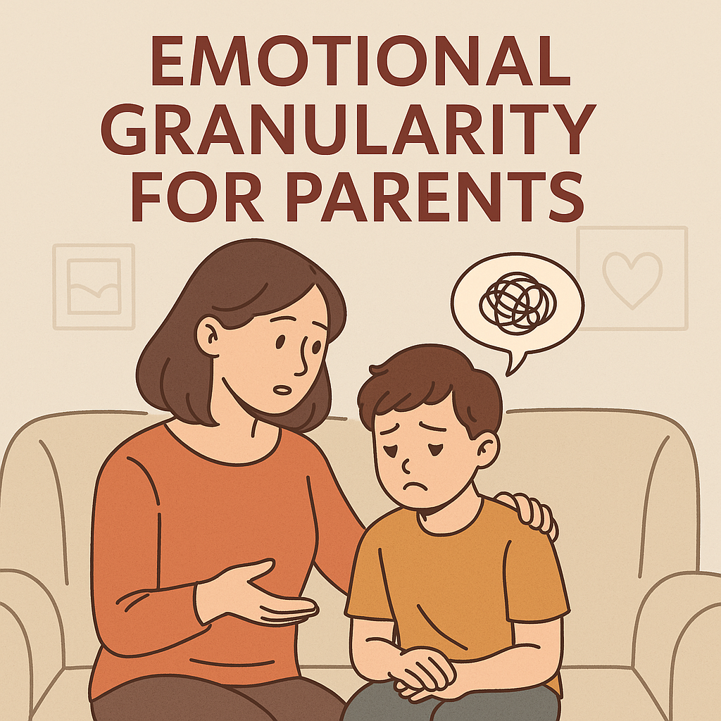 Emotional granularity: the super skill for parents