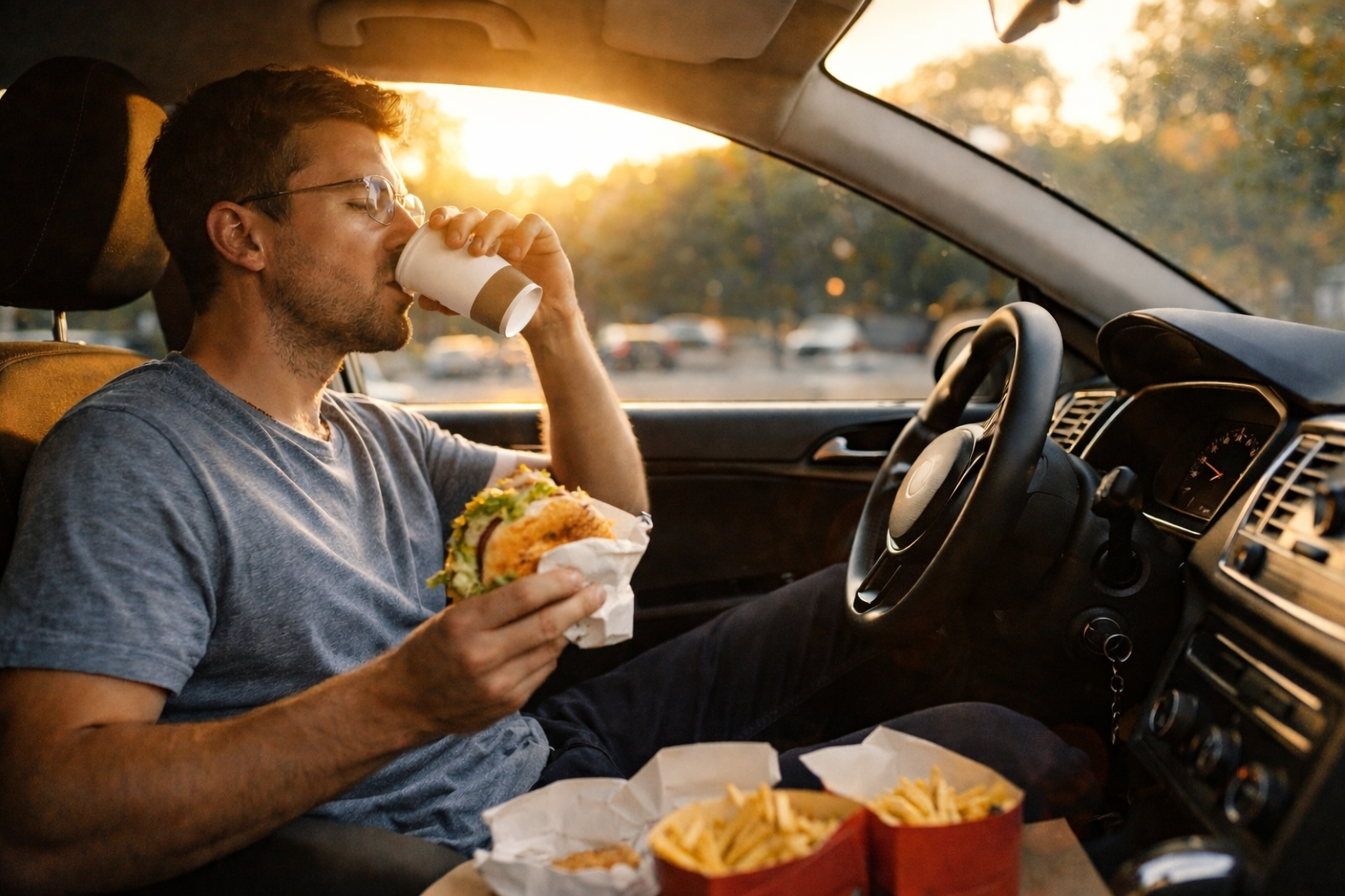 What unconscious habit became conscious today?