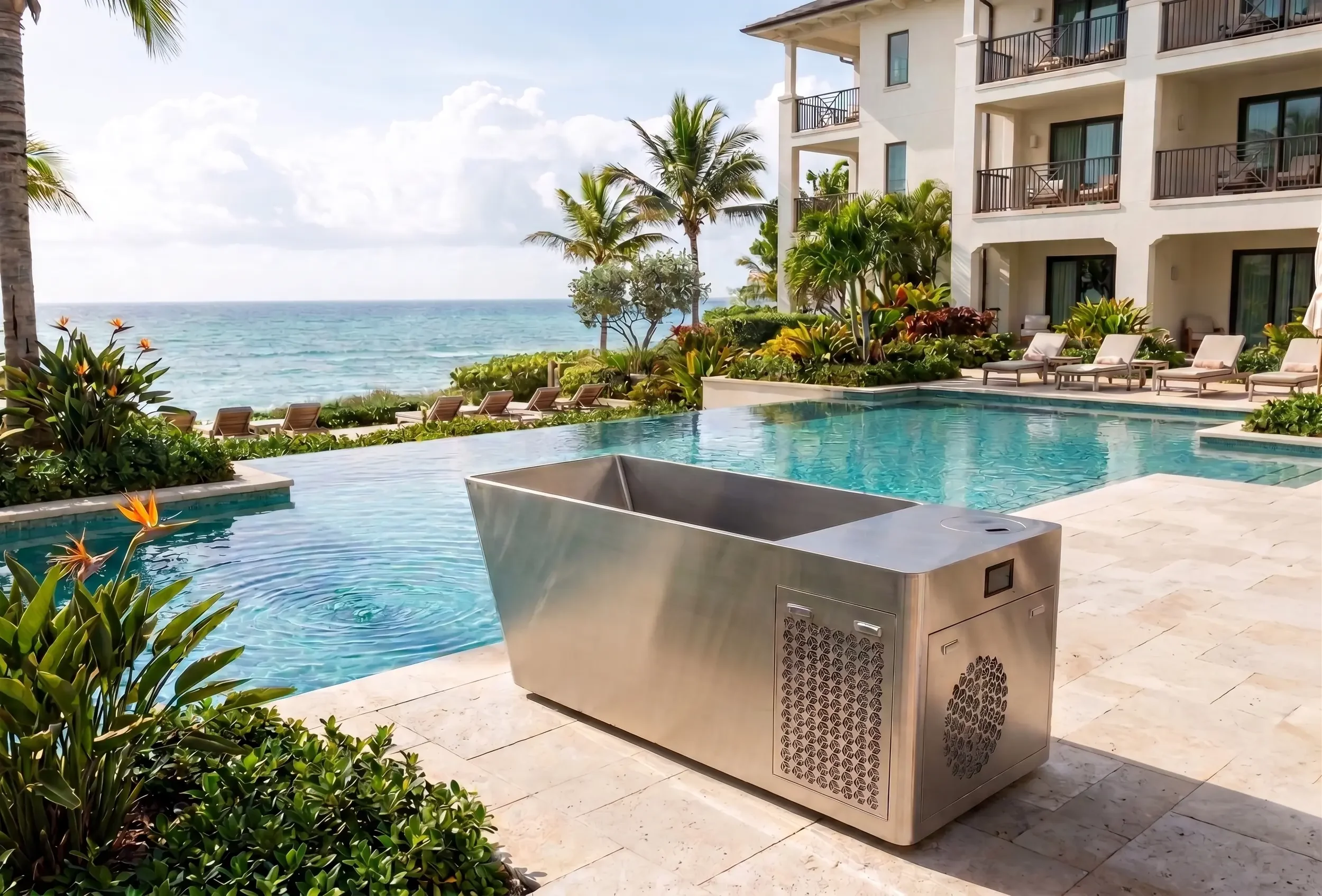 Stainless Steel Cold Plunge