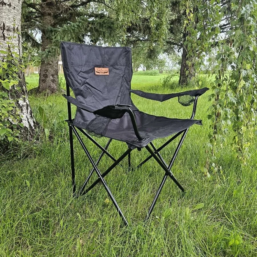 My supplier recently indicated they can provide regular and oversized lawn chairs. They are customizable with a leather patch (as shown) or with vinyl graphics of any logo or design. Get your incredibly comfortable oversized chair personalized to you