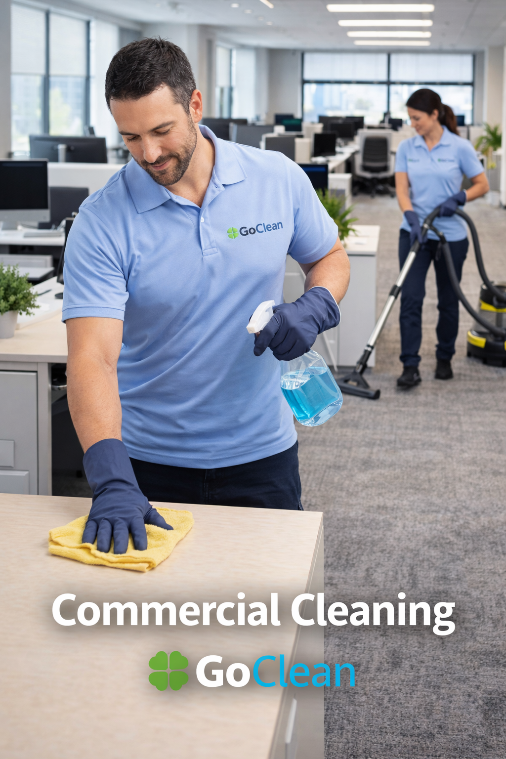 Commercial Cleaning Up to 3 Hours job