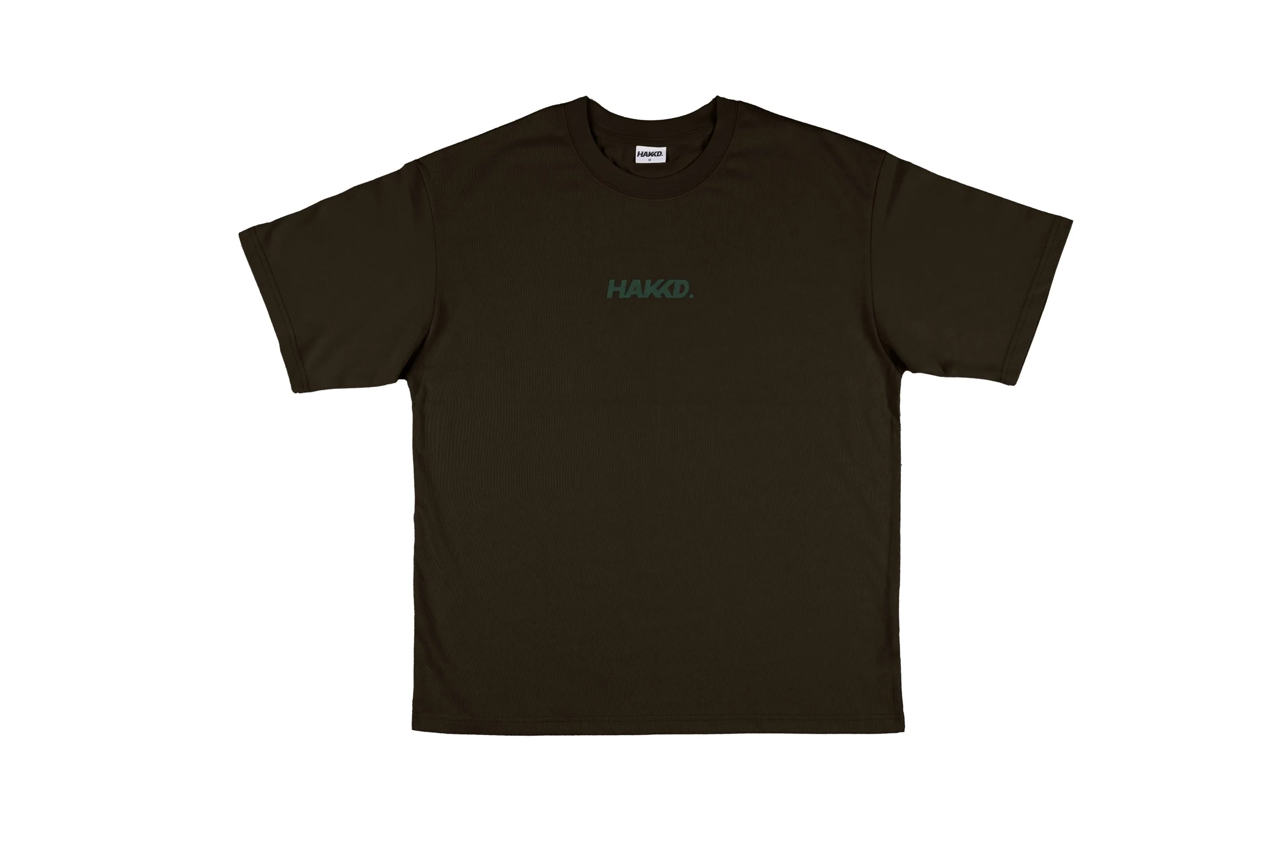 Casual Cotton Tee - Brown & Green