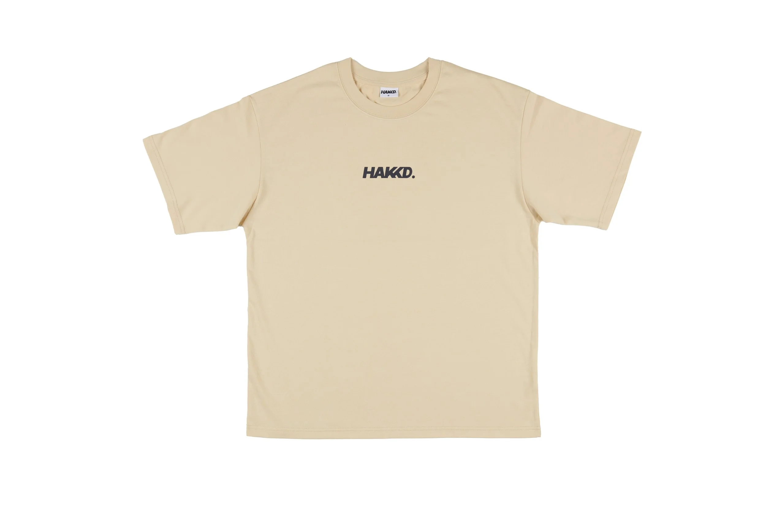Casual Cotton Tee - Malt & Blue