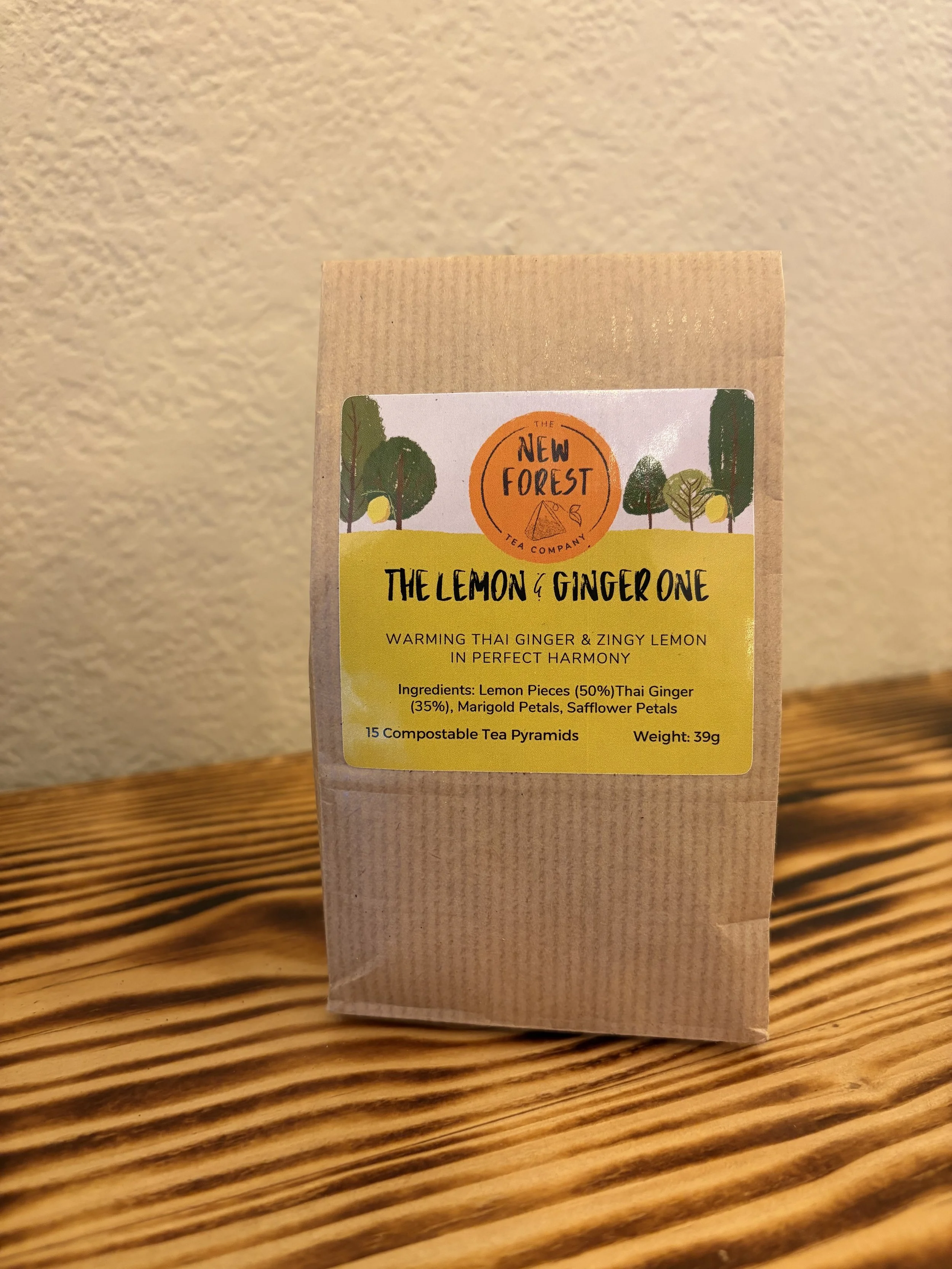 New Forest Tea The Lemon & Ginger One