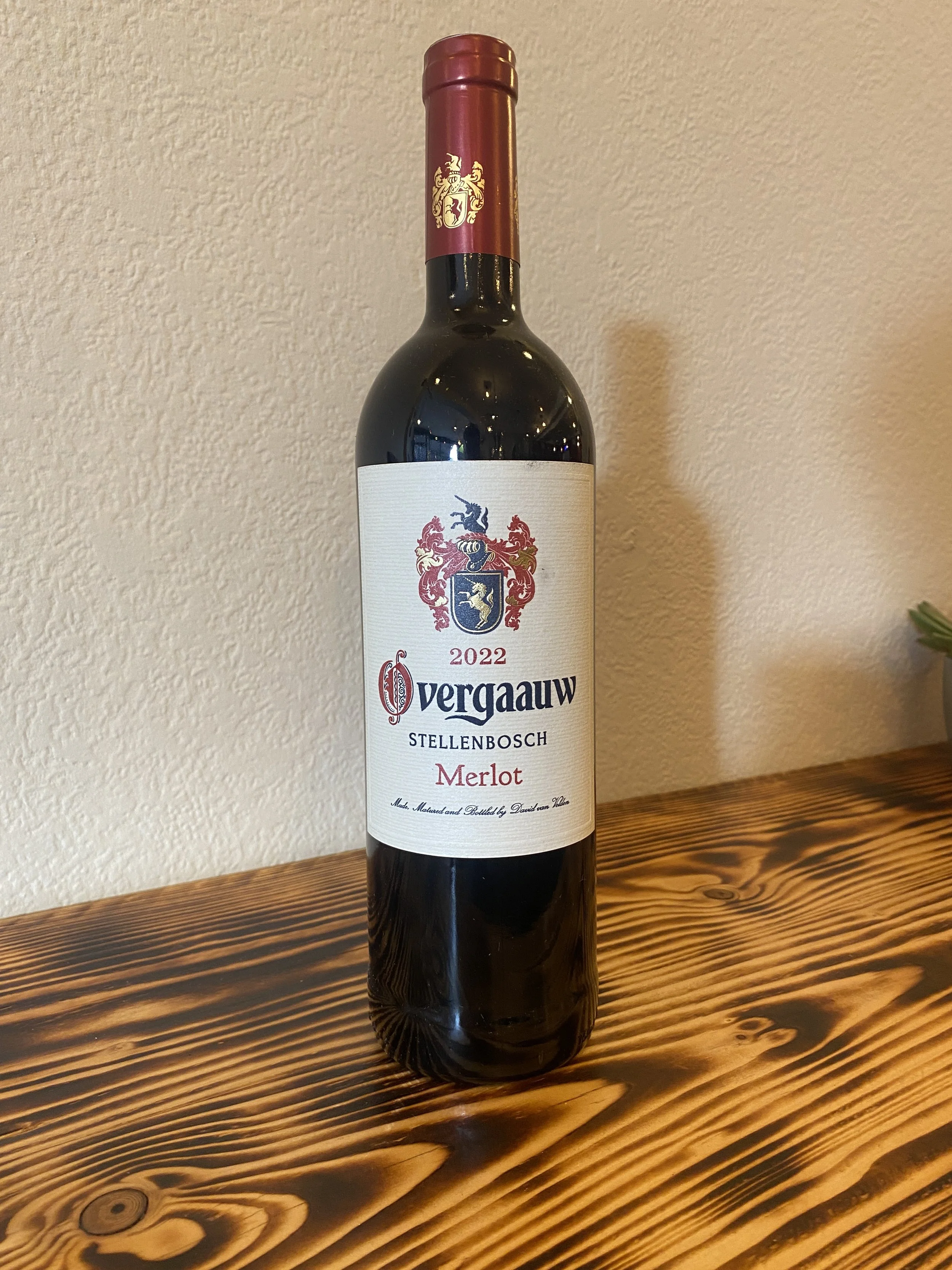 OVERGAAUW STELLENBOSCH MERLOT 2022