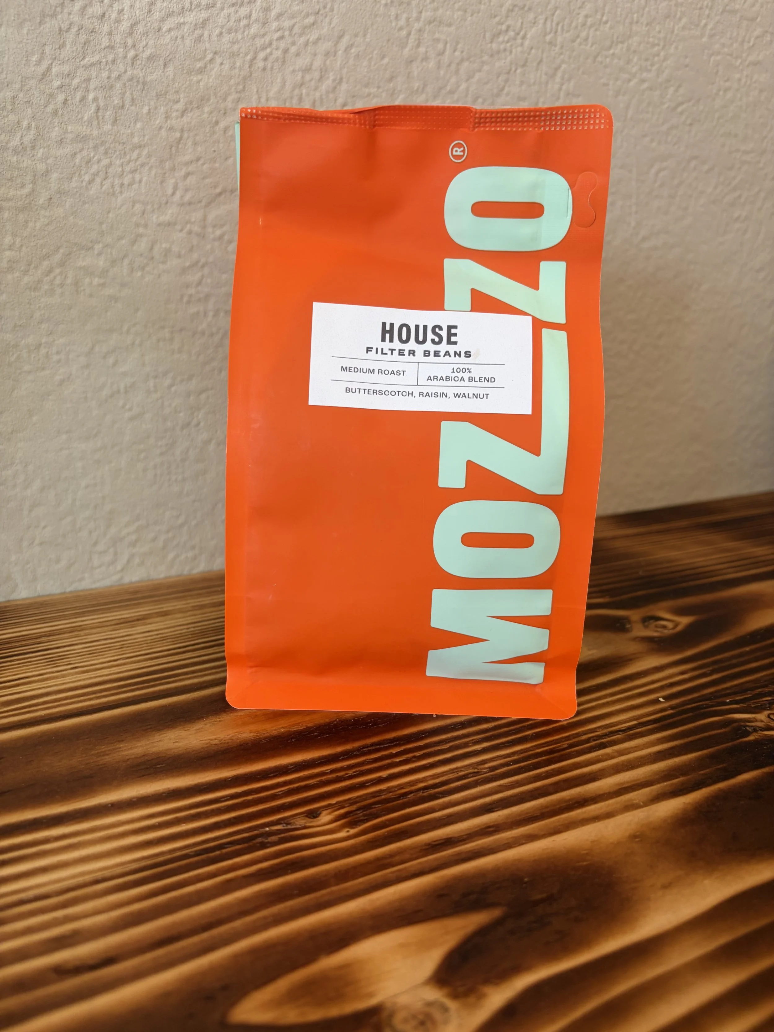 Mozzo House Blend Filter Beans 250g