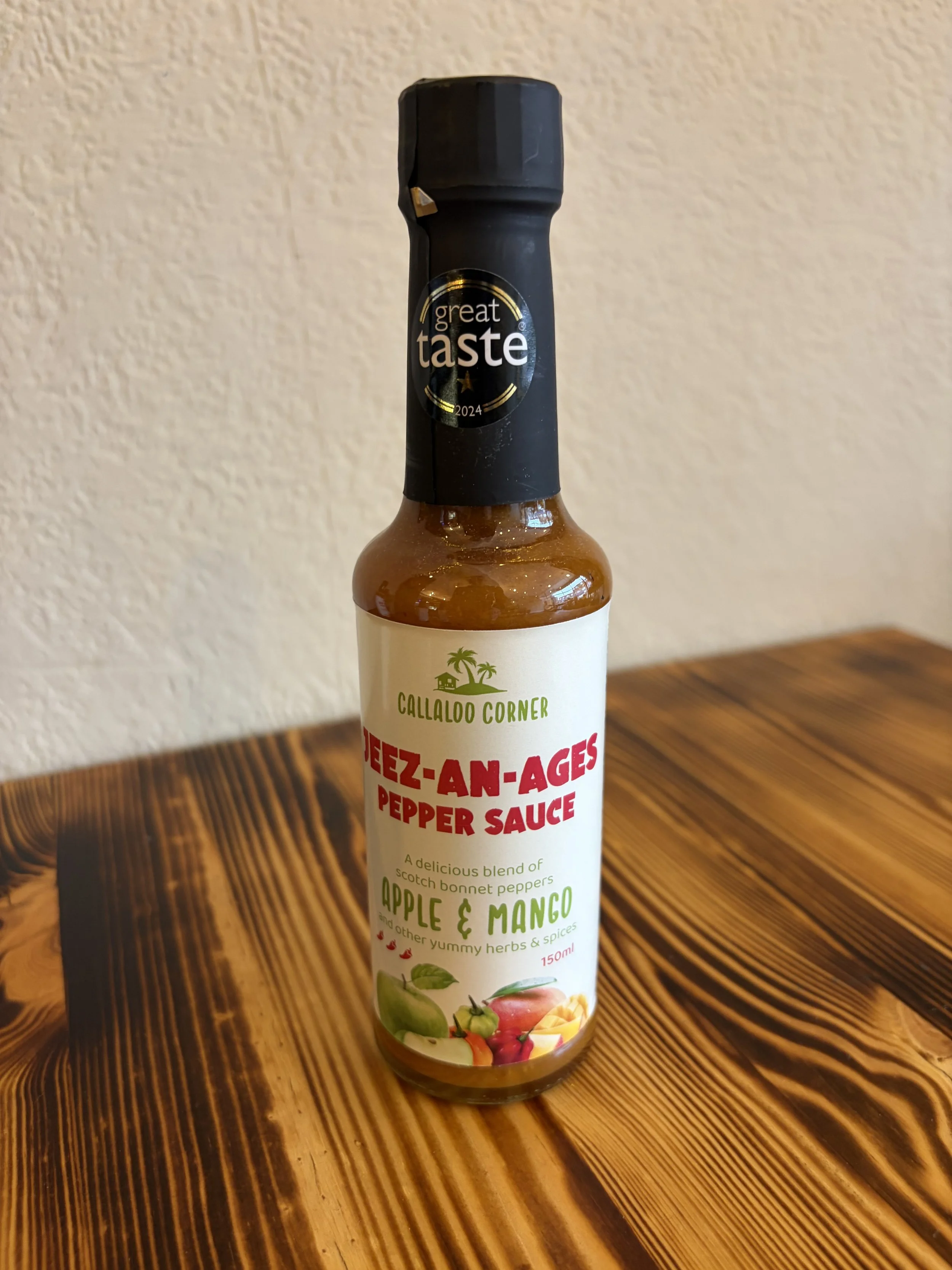 Callaloo Corner Jeez-an-Ages Pepper Sauce