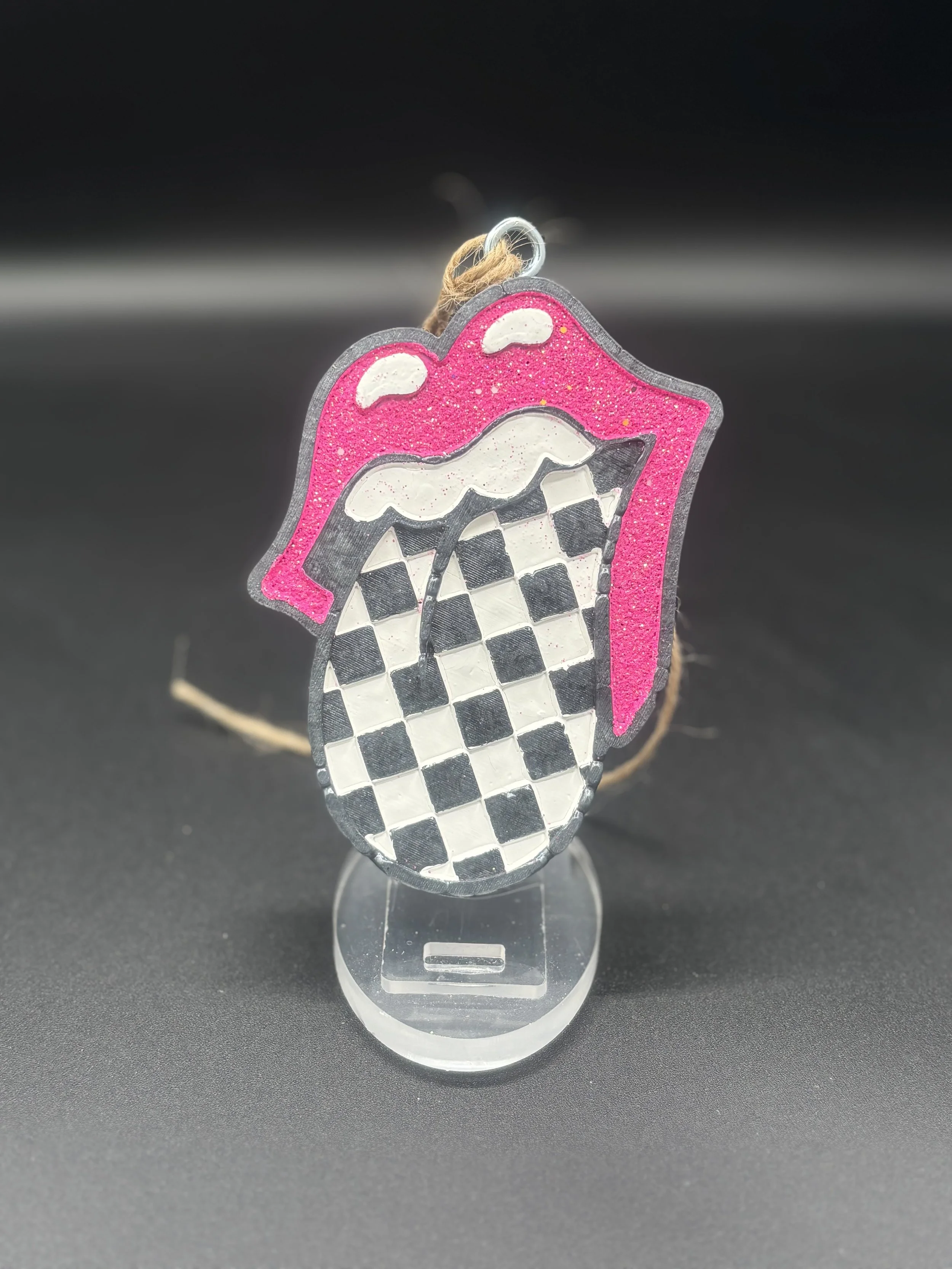Pink Checkered Tongue