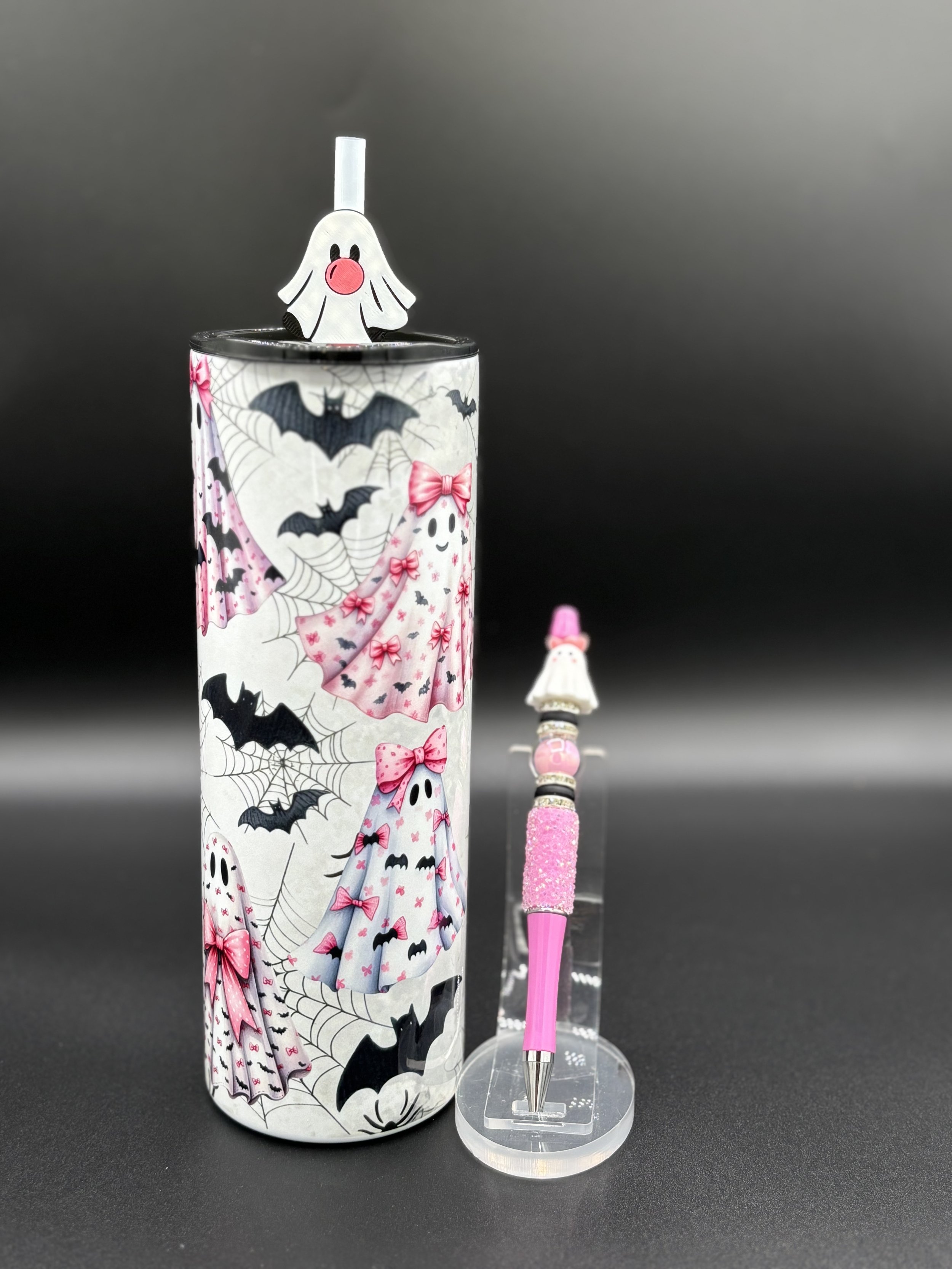 Boo and Bats (with pen)