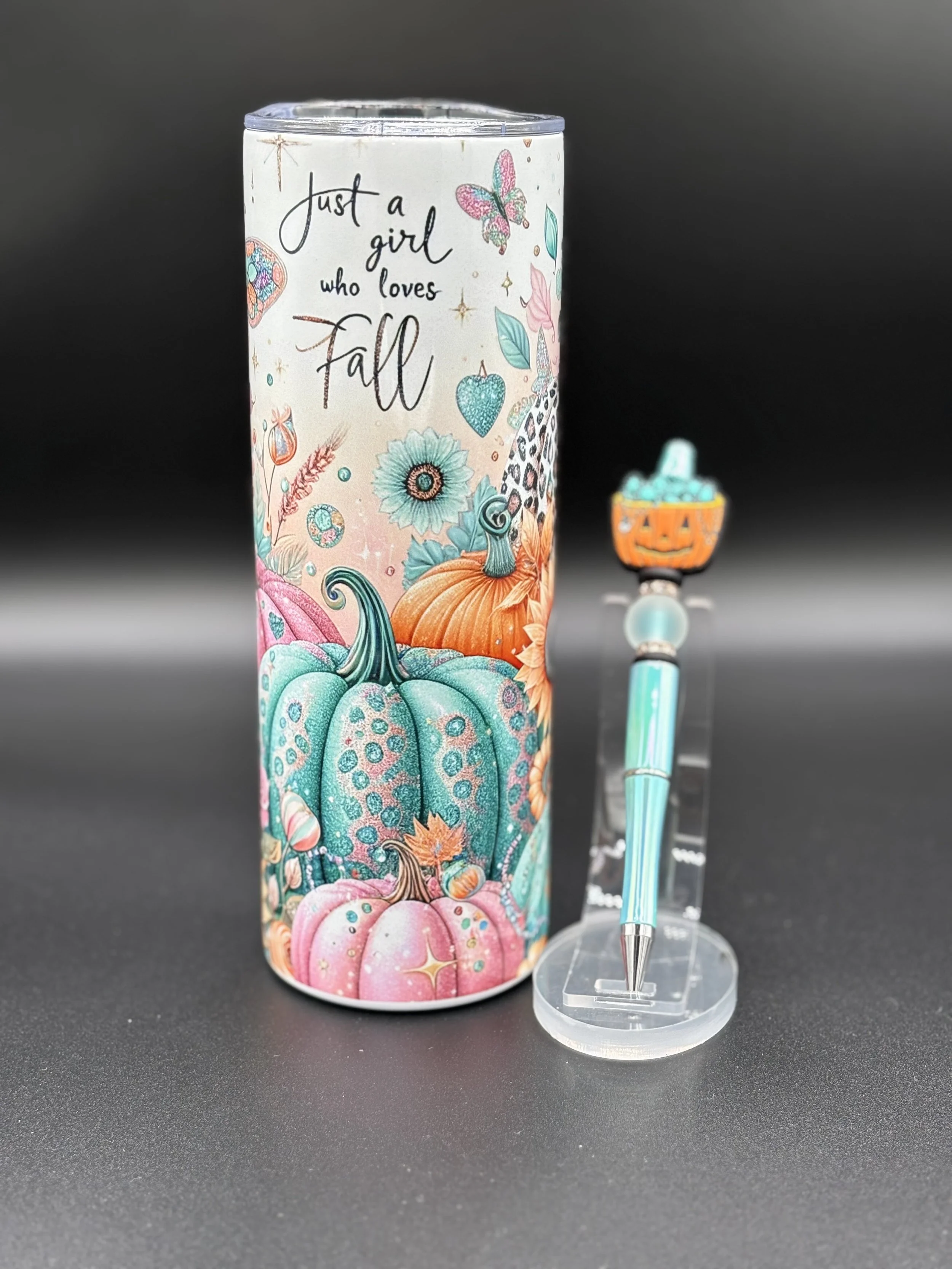 Just A Girl Who Loves Fall (with pen)