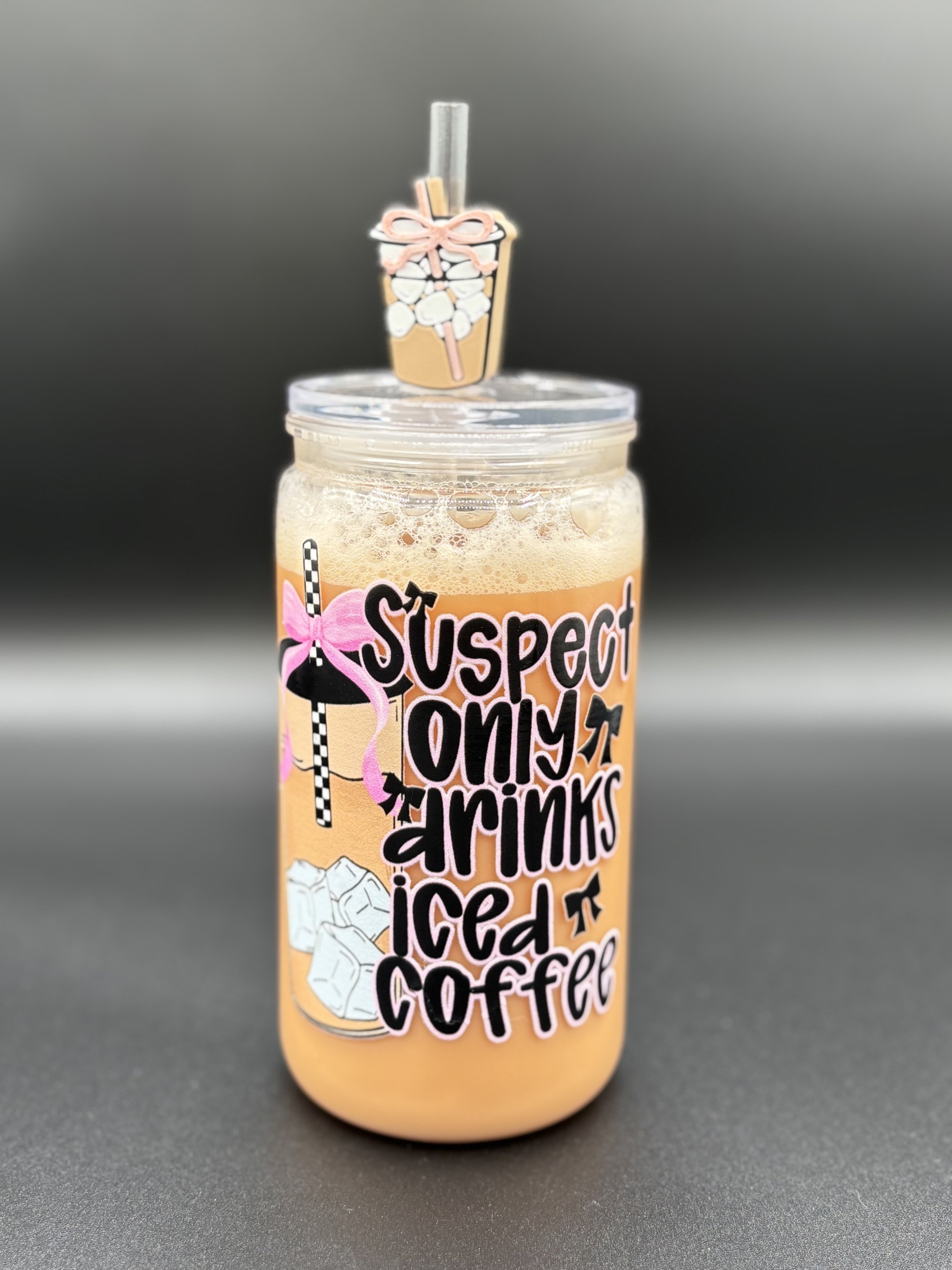 Suspect Only Drinks Iced Coffee