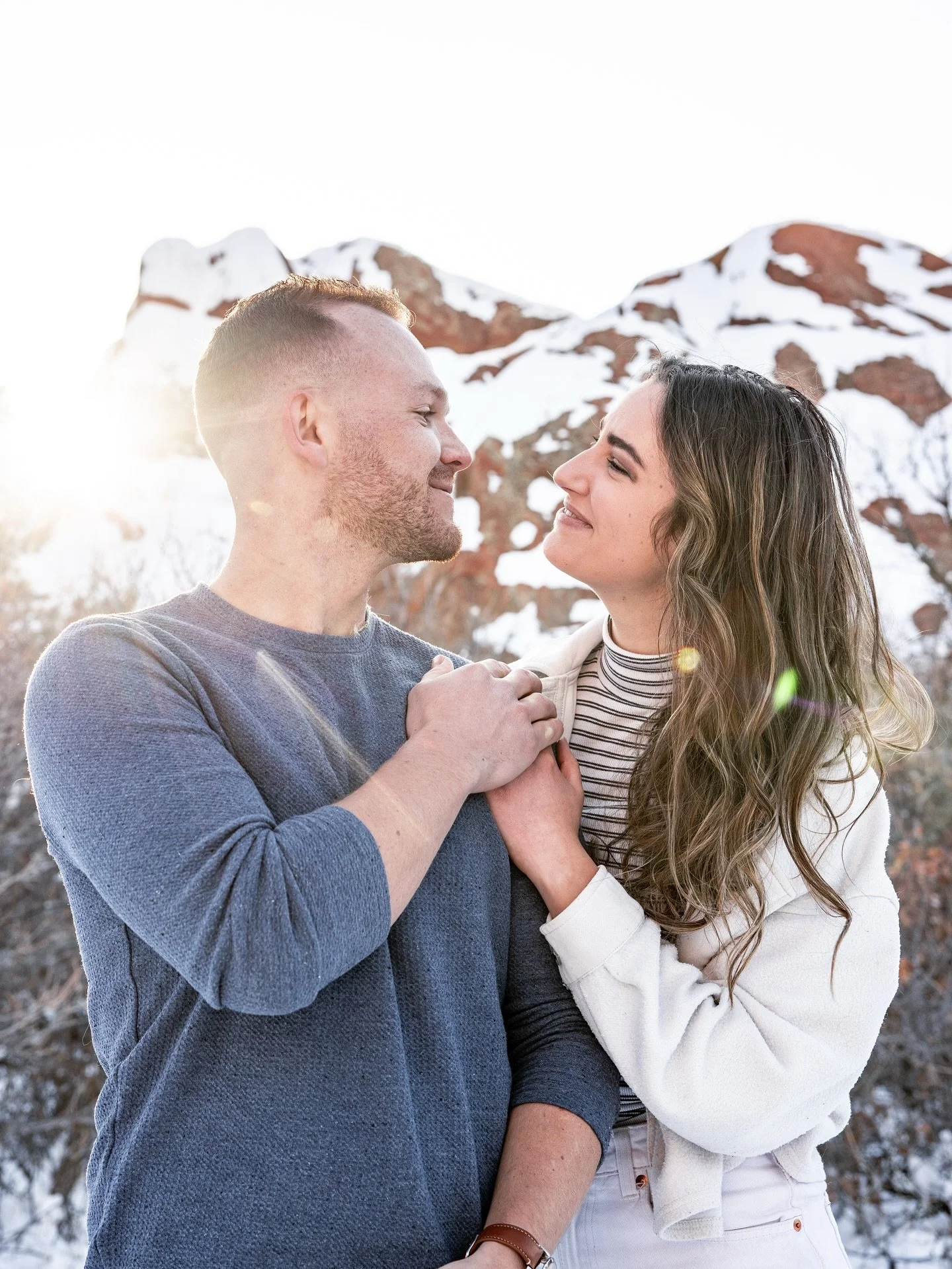 Golden hour, happy hearts, and a brand new chapter beginning. #EngagementShoot