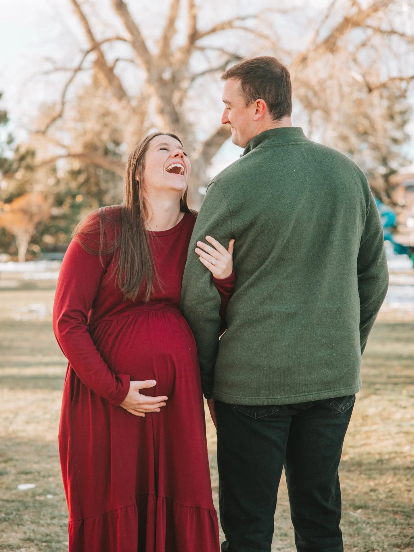 Welcoming in the new year and soon to be new little one with some family portraits! Squishy faces and all!