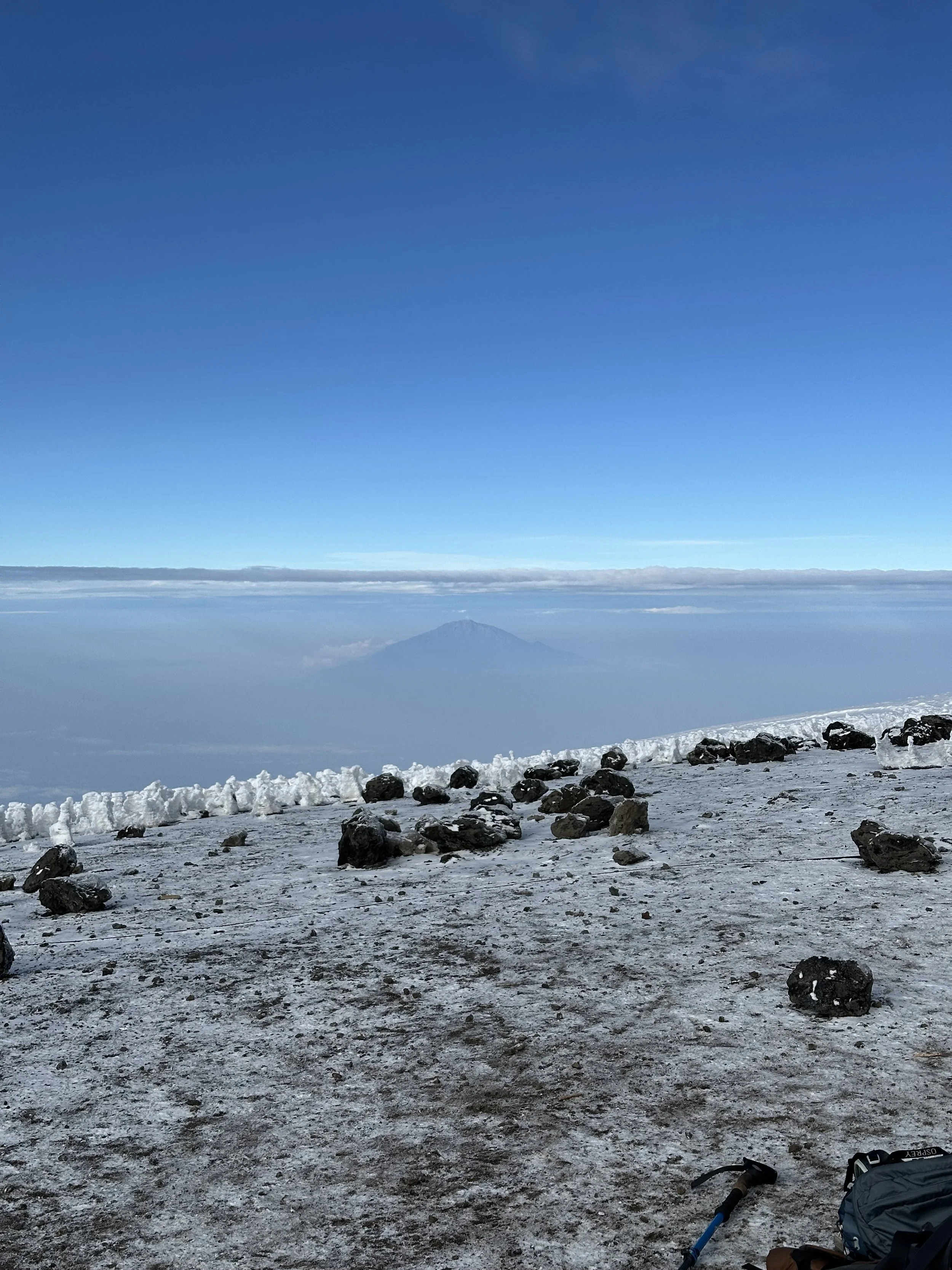 View of Meru from the Summit