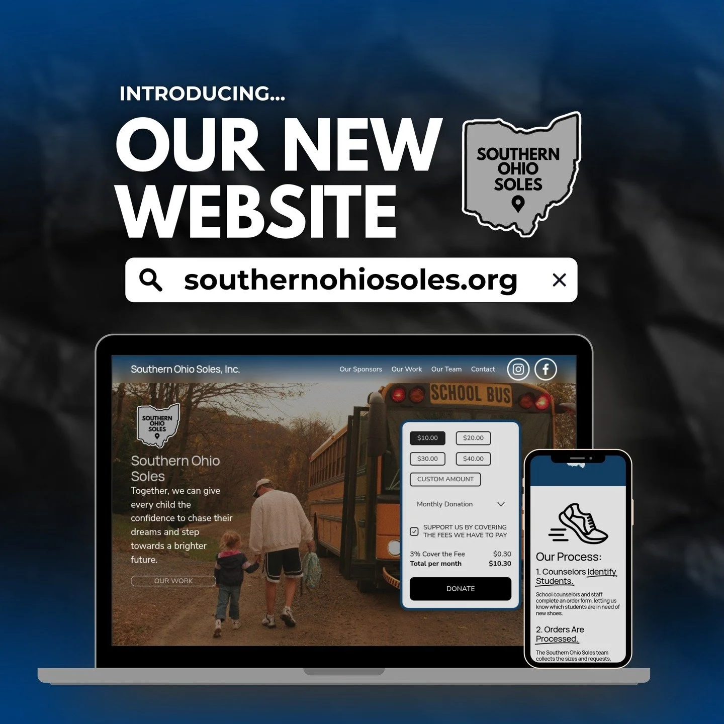 Thanks to your continued support, we&rsquo;re proud to launch our brand-new website! With a sleek new design, the site makes it easier to learn about our work, find ways to get involved, and see the impact being made for students across Southern Ohio