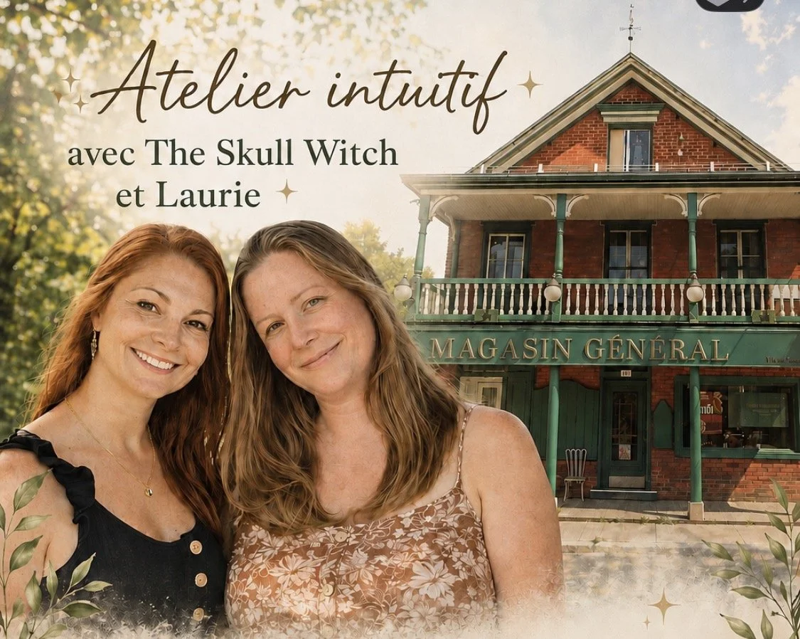 Atelier intuitif avec The Skull Witch et Laurie