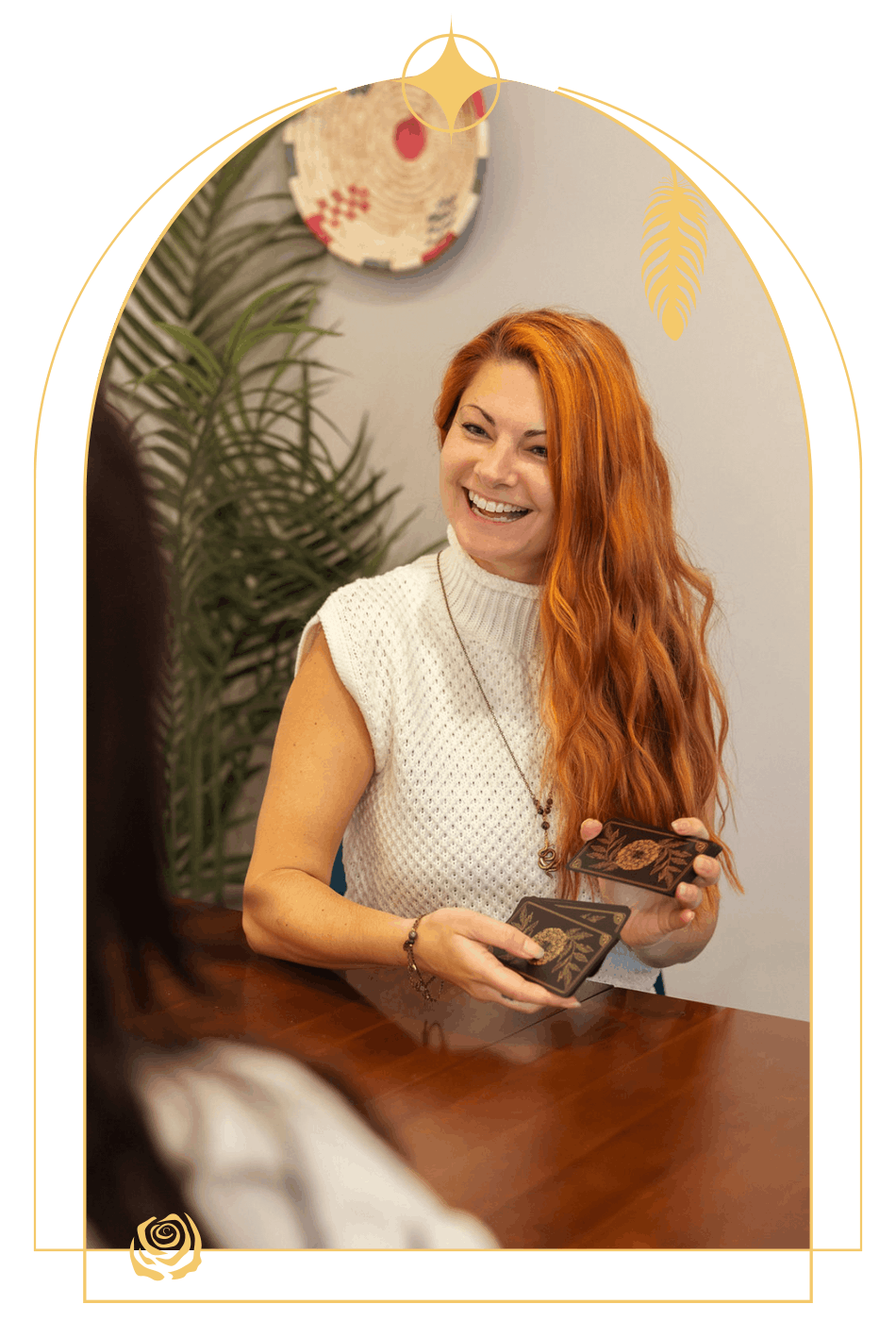 seance de tarot avec audrey de The Skull witch