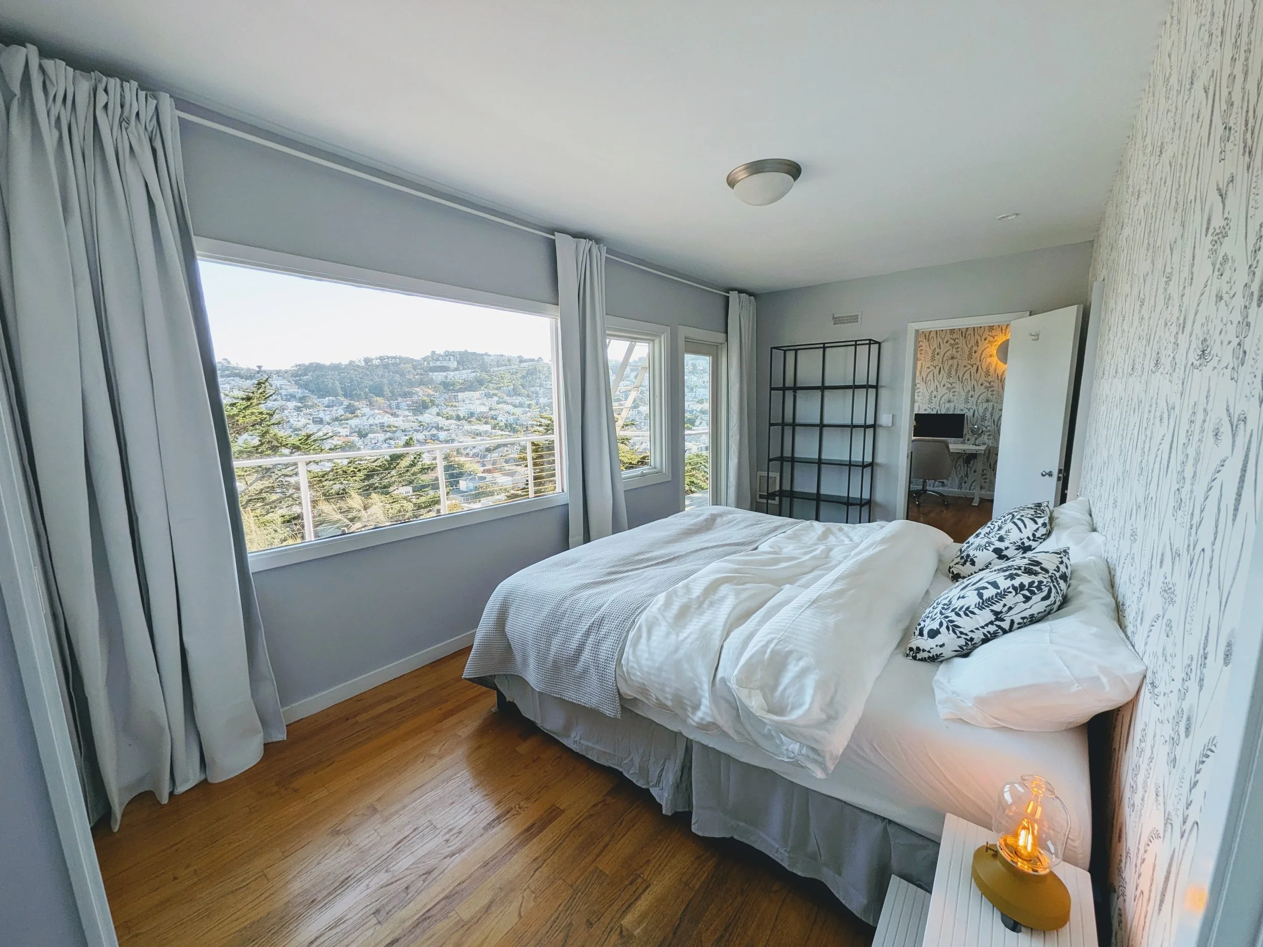 Primary Bedroom with a view