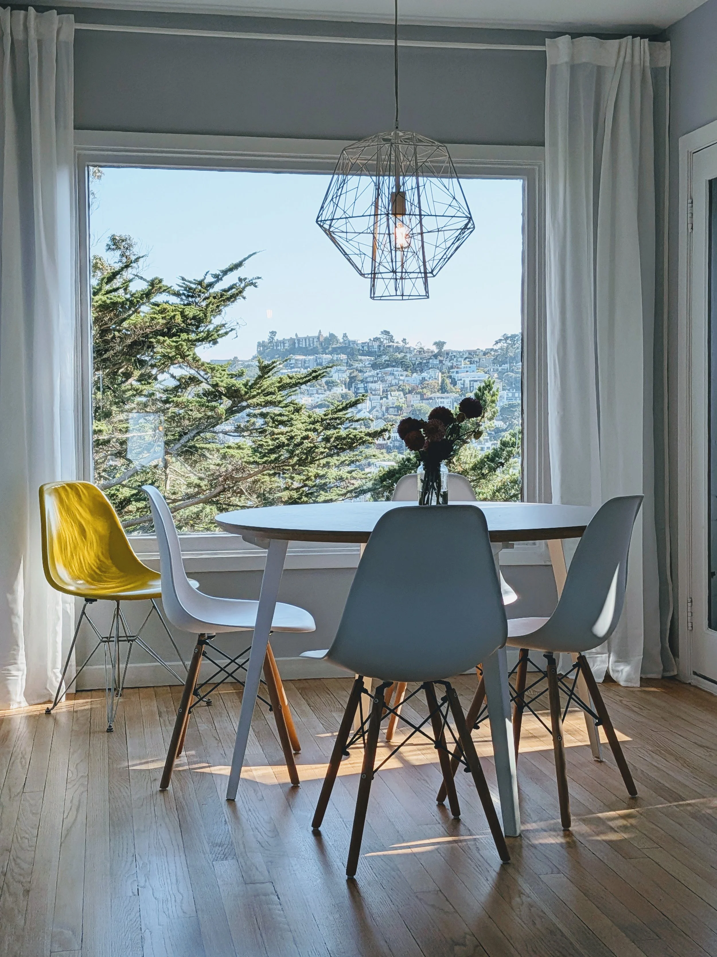 Dining area with a view