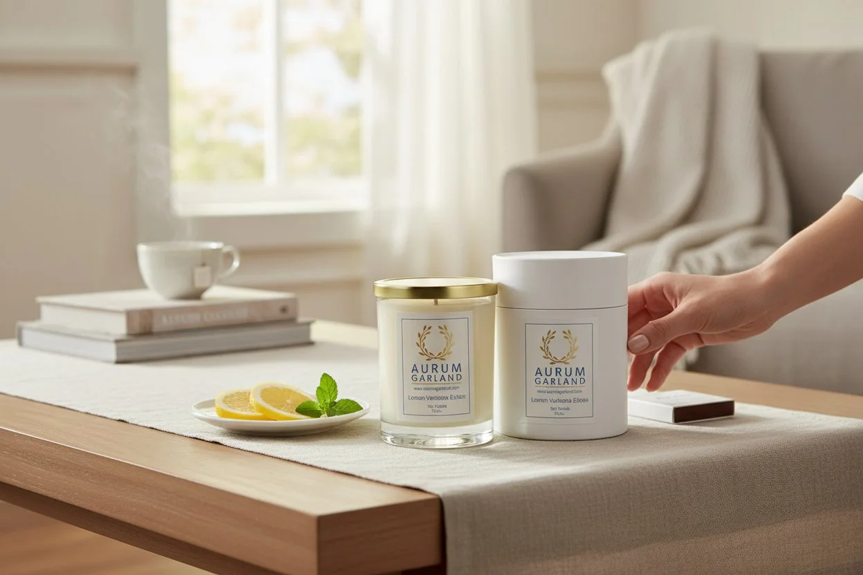 Lemon Verbena Soy Candle