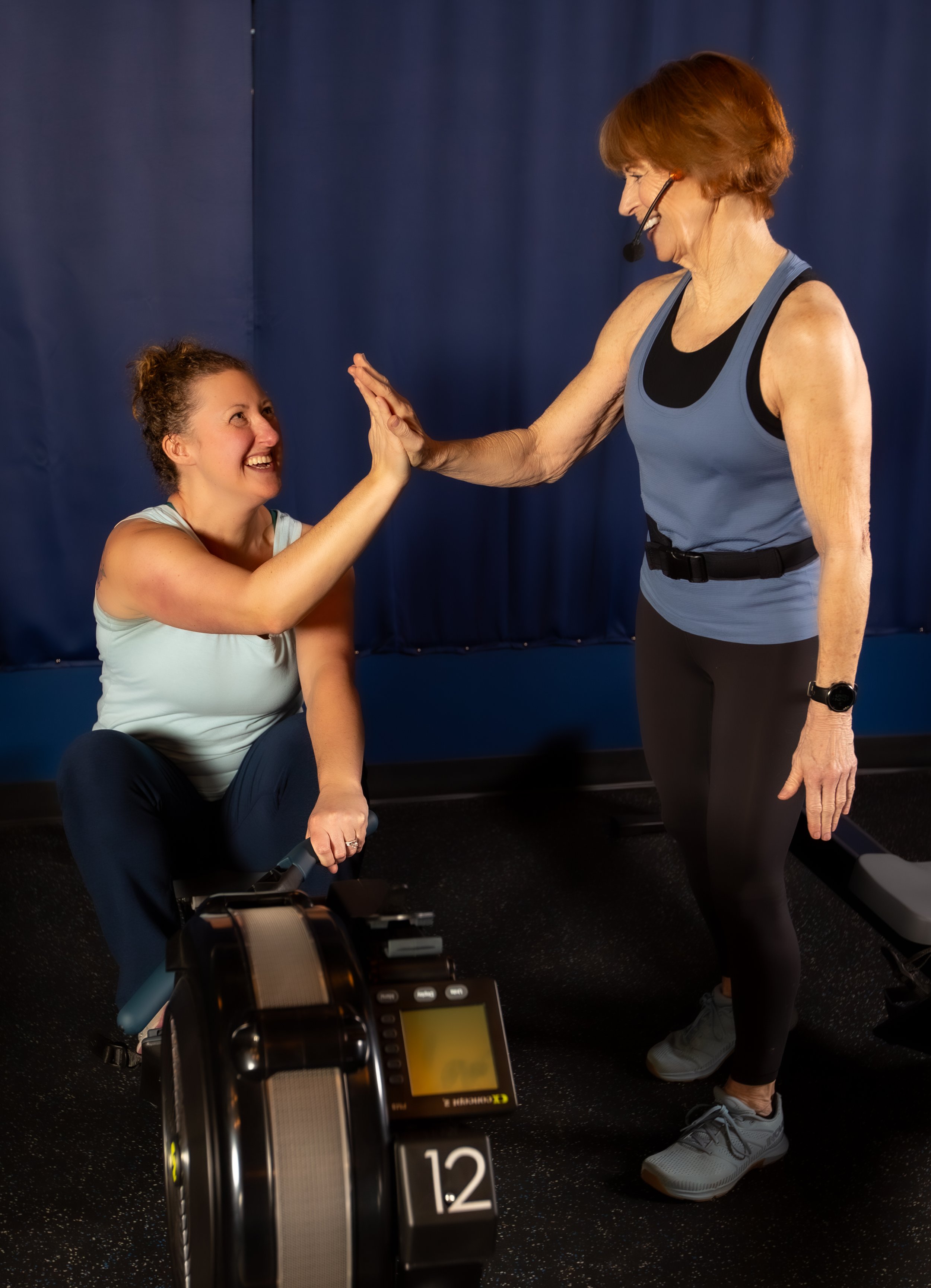 Coach and Rower High Five.jpg