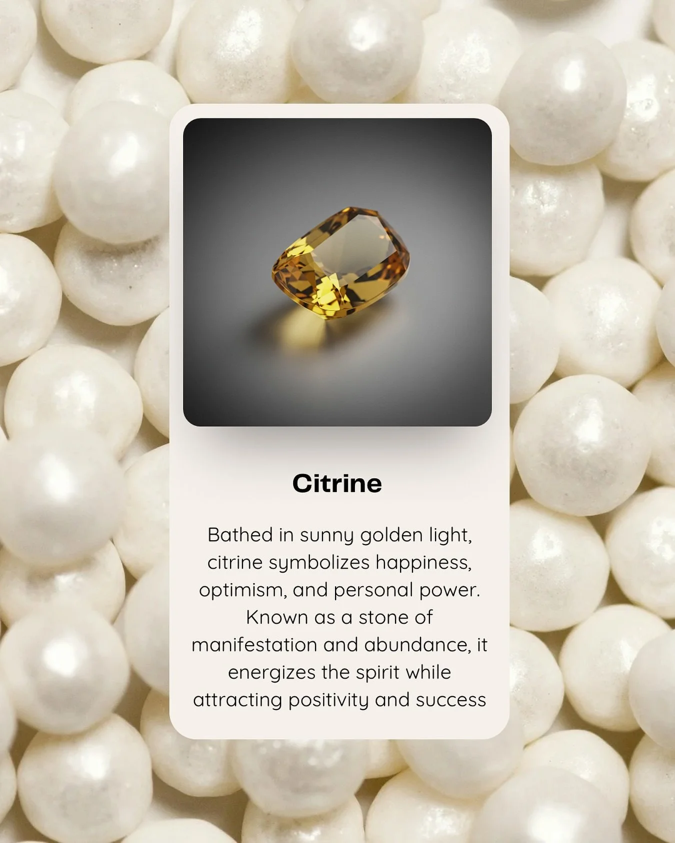 ✨Stone Secrets Series #3✨
Ever wondered what makes your favorite gemstones so special?
Welcome to Stone Secrets, where we uncover the hidden magic behind each gem!
This time: Citrine – the gemstone of joy, glowing with warm golden hues. Like