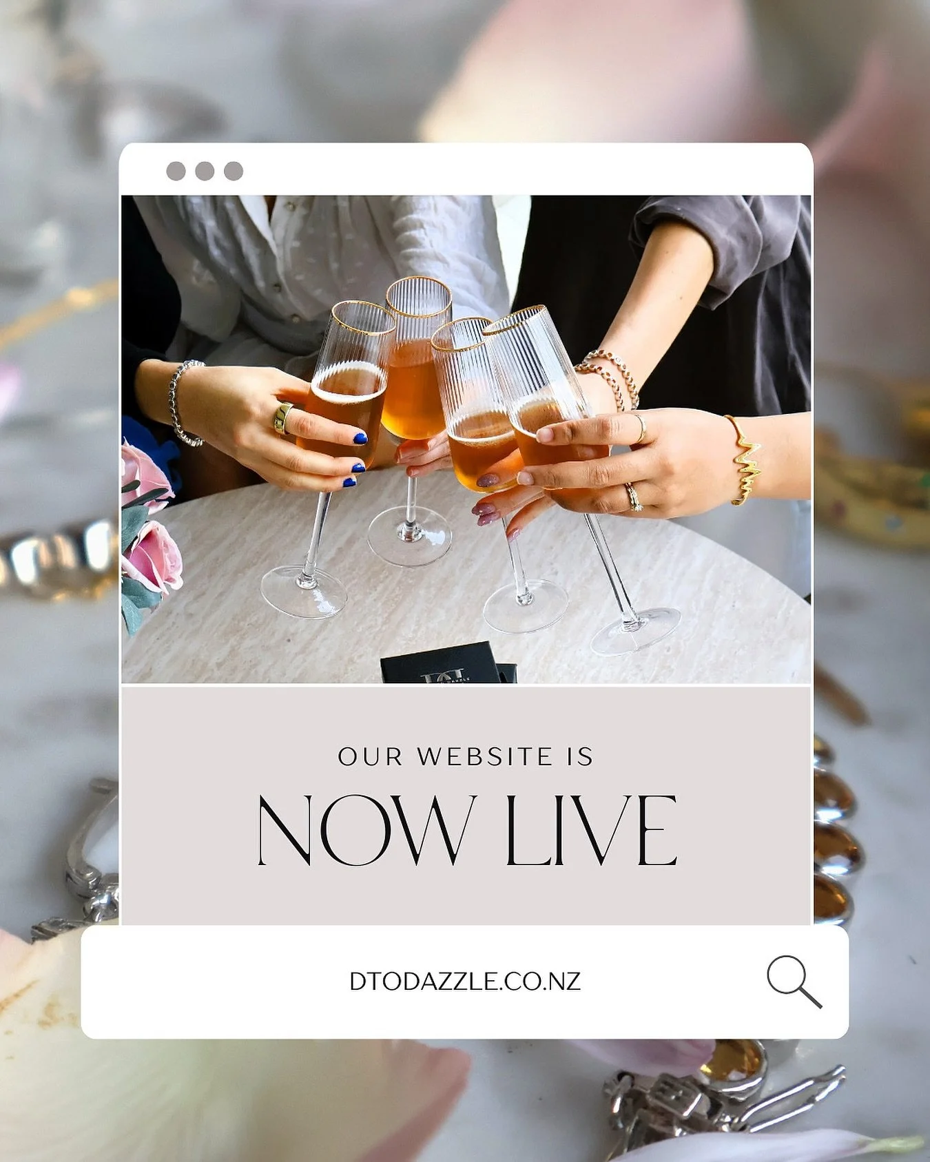 Visit www.dtodazzle.co.nz to shop 🩶
#ddlaunch #ddbylayaz #livenow #jewellery
