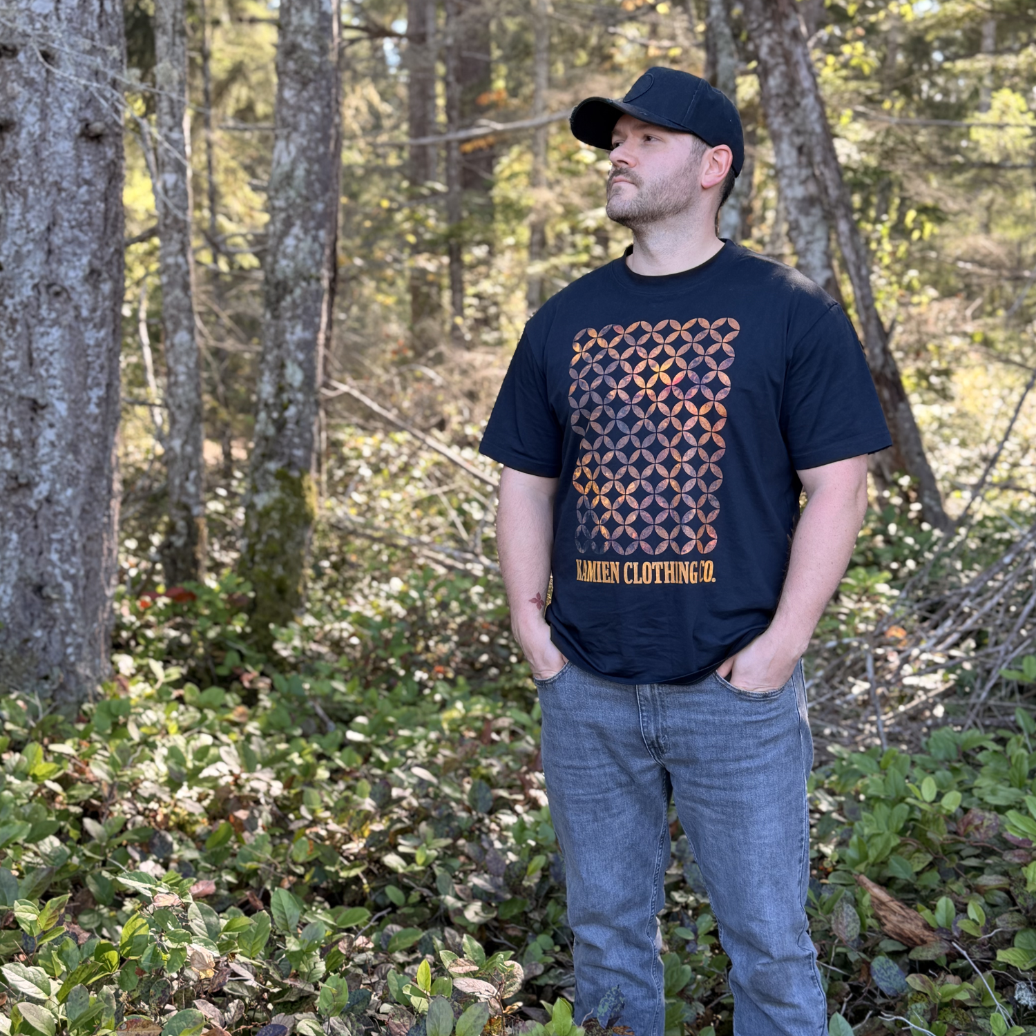 oren black frnt tshirt m1.png