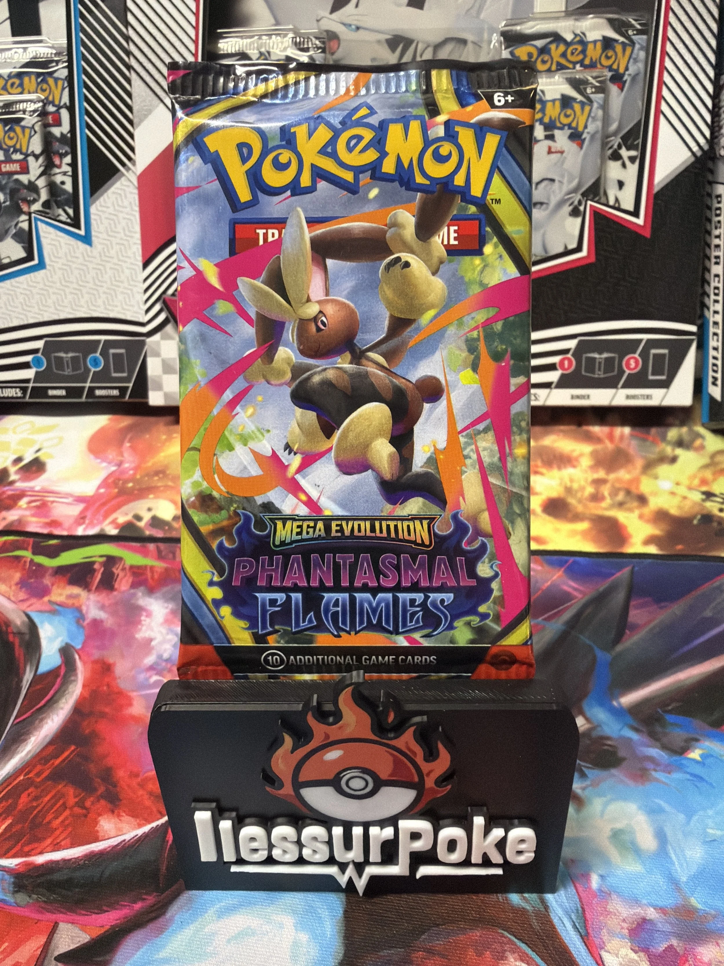 Pokémon Mega Evolution: Phantasmal Flames Booster Pack