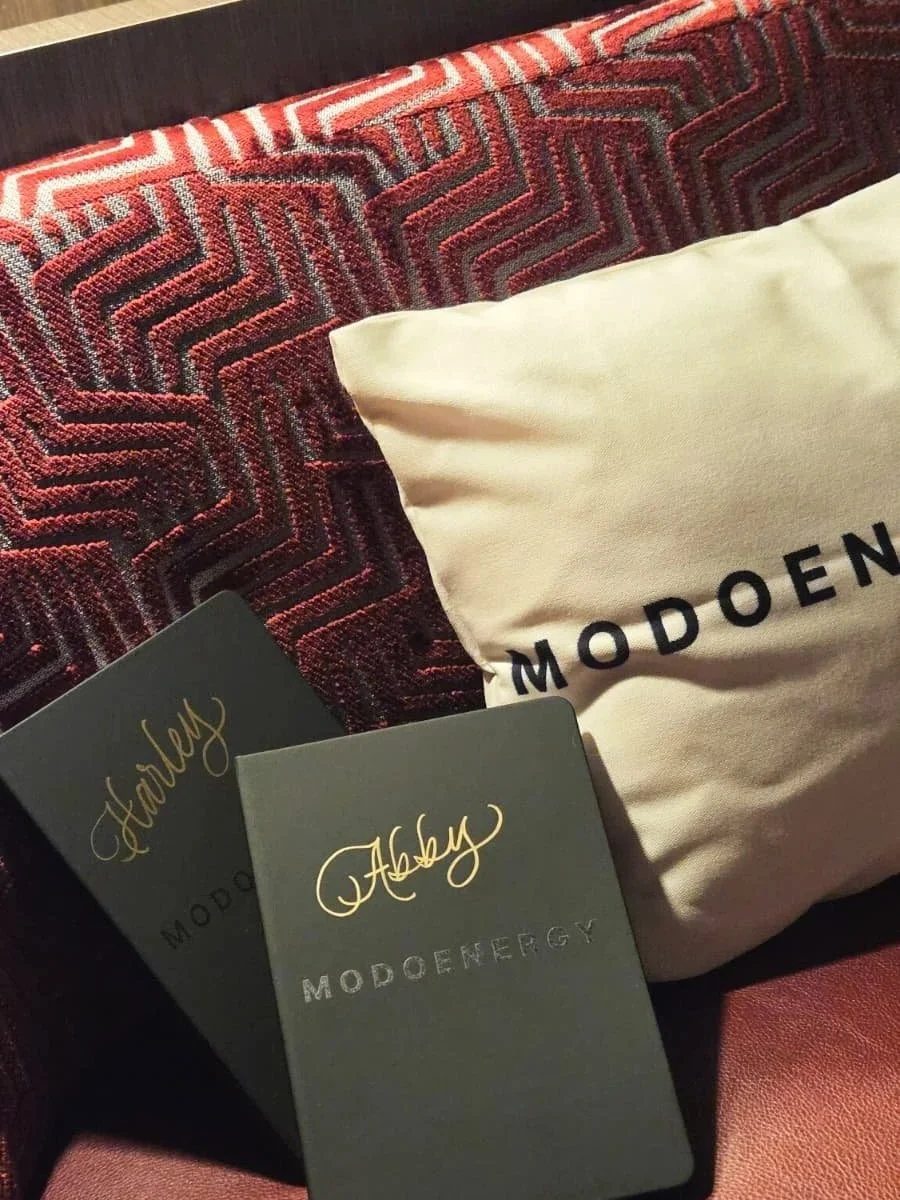 Bespoke Calligraphy for Modoenergy Corporate Event