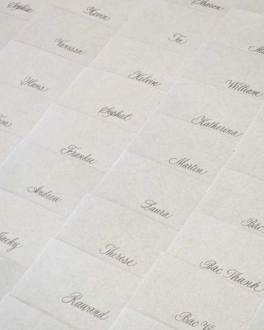 Envelope Addressing in Classic Copperplate Script