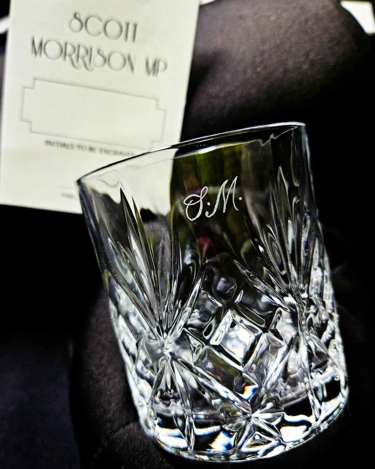 Bespoke Engraving on Whisky Glasses