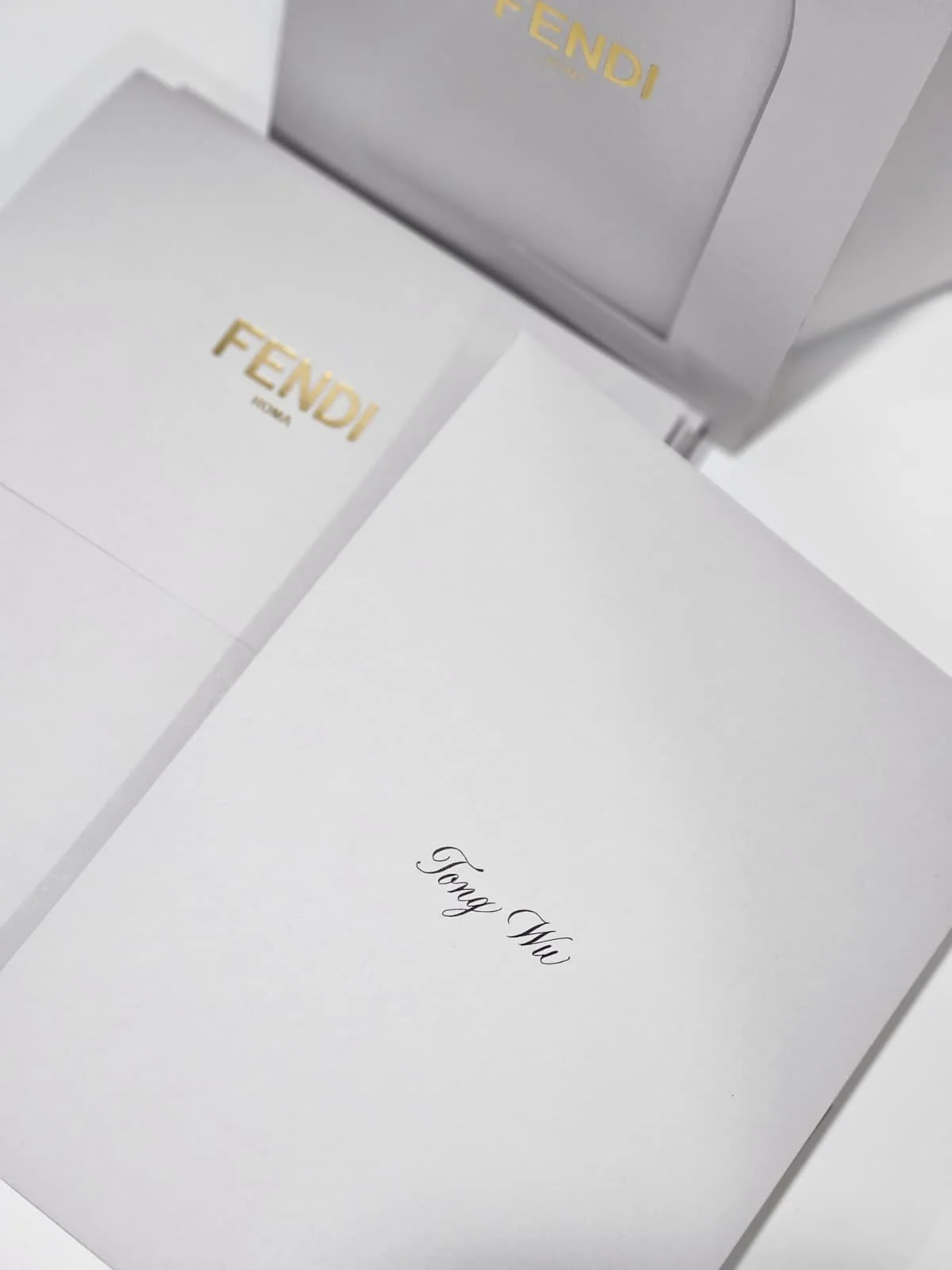 Bespoke Calligraphy for Fendi