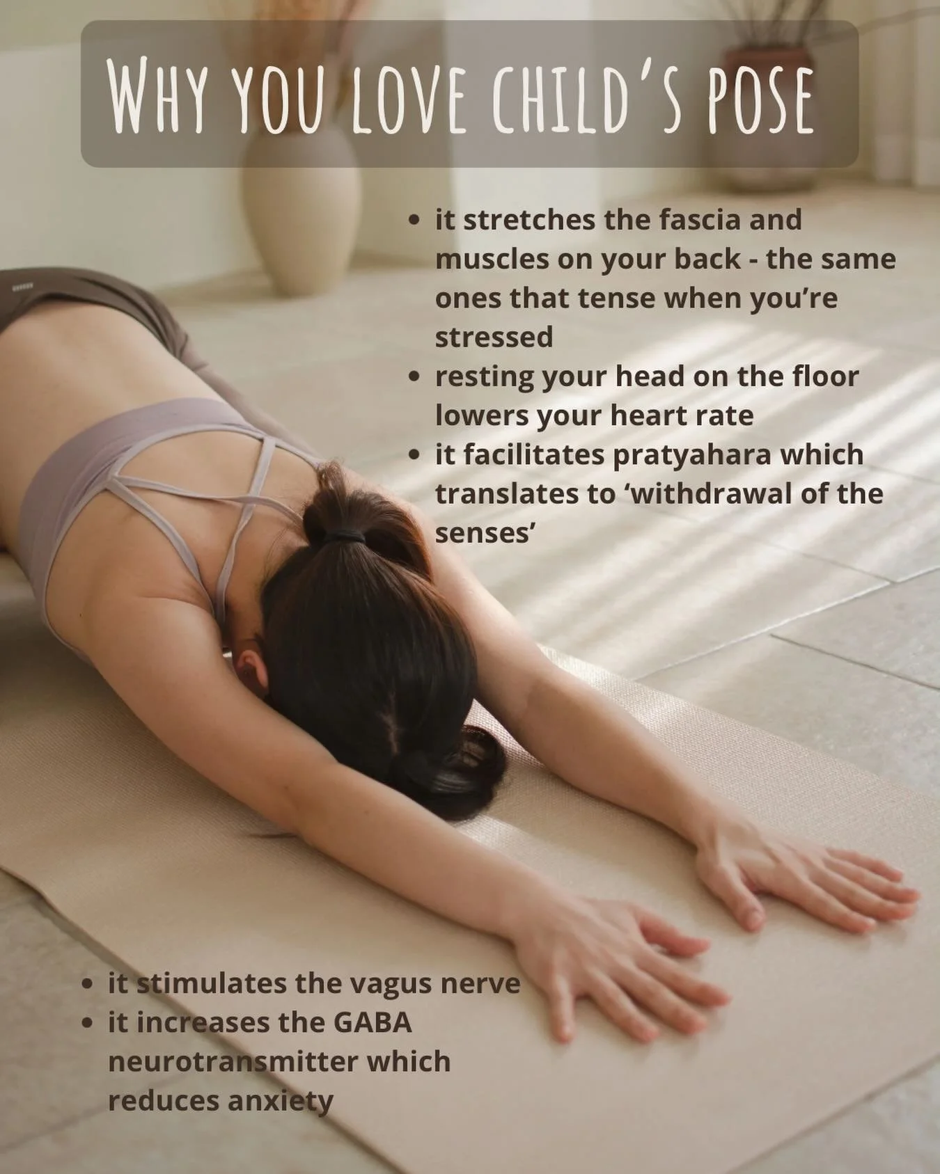 Just thinking about Child&rsquo;s Pose makes me want to be in Child&rsquo;s Pose 💭