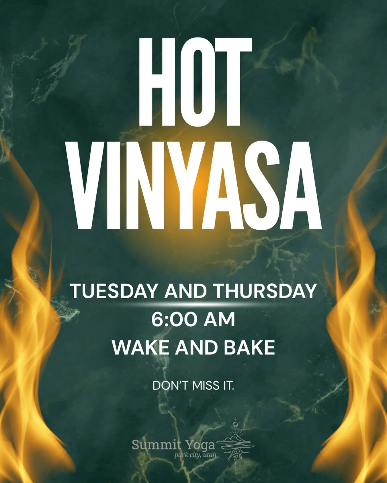 We&rsquo;re trying a new time and we want you there 🔥🔥 come start your day with @sydneysluna every Tuesday and Thursday at 6AM