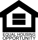 Logo of a house with the Equal Housing Opportunity symbol underneath.