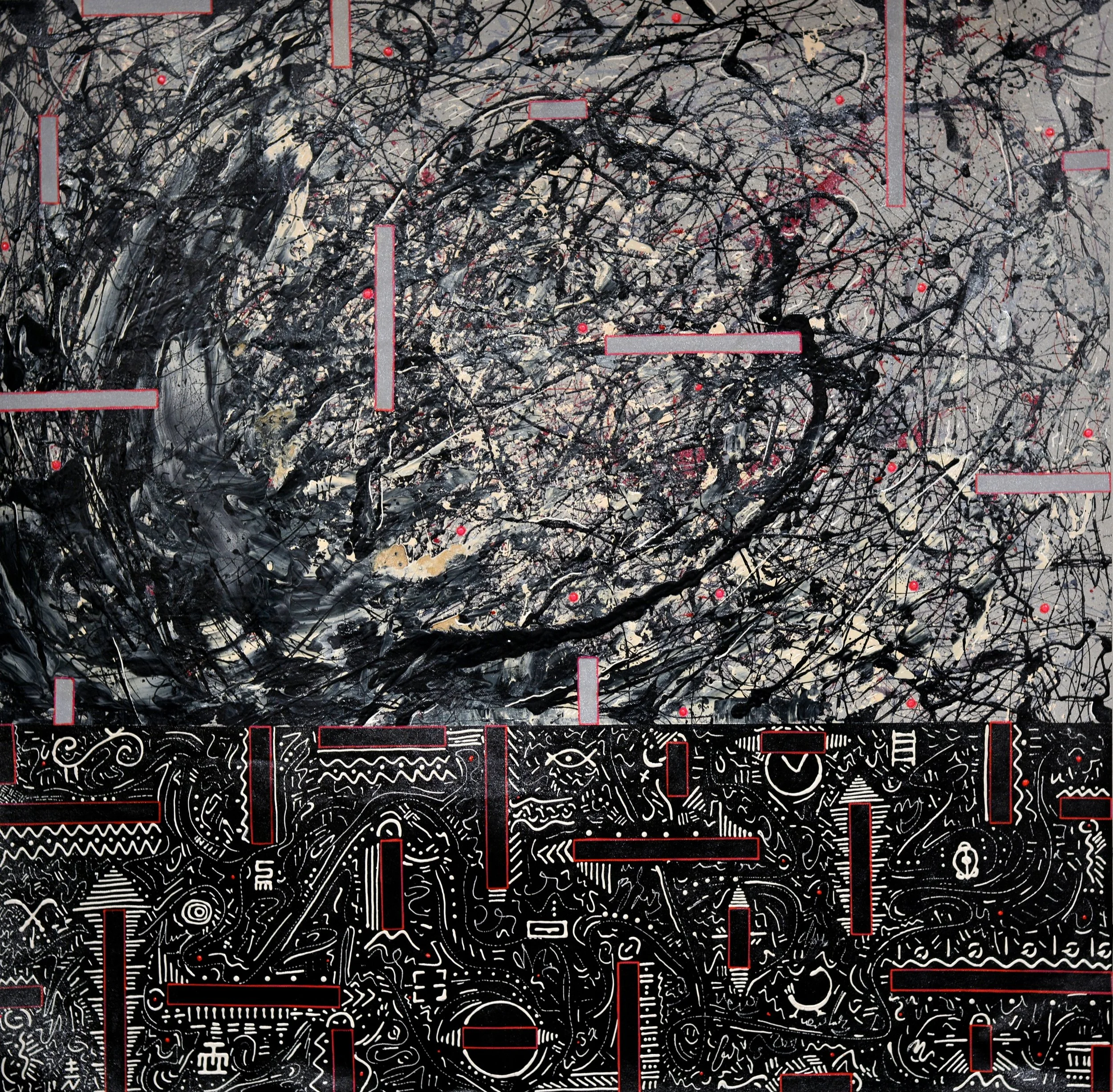 Eternal by Vincent Keele
60x60 Acrylic on Canvas