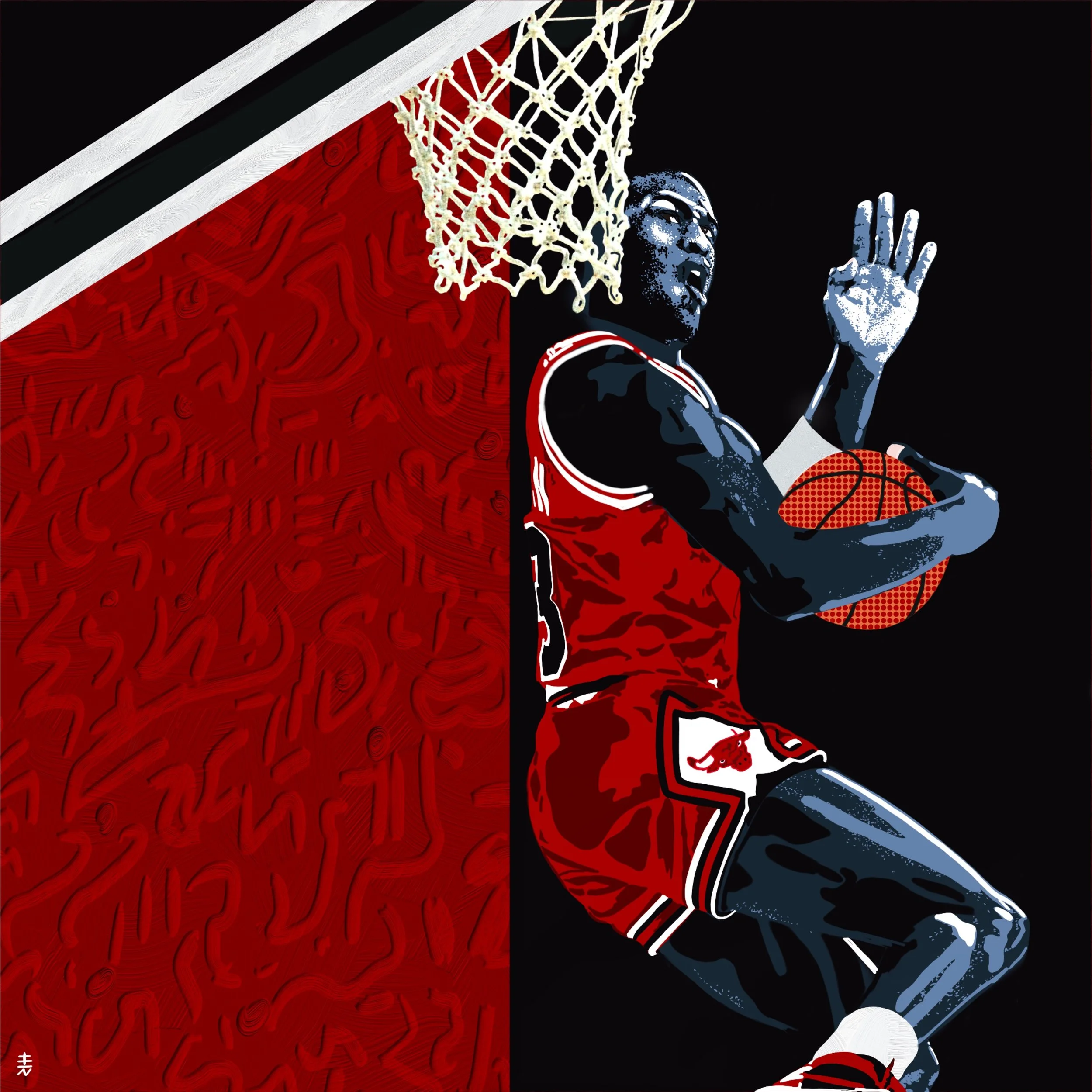 Jordan in Flight