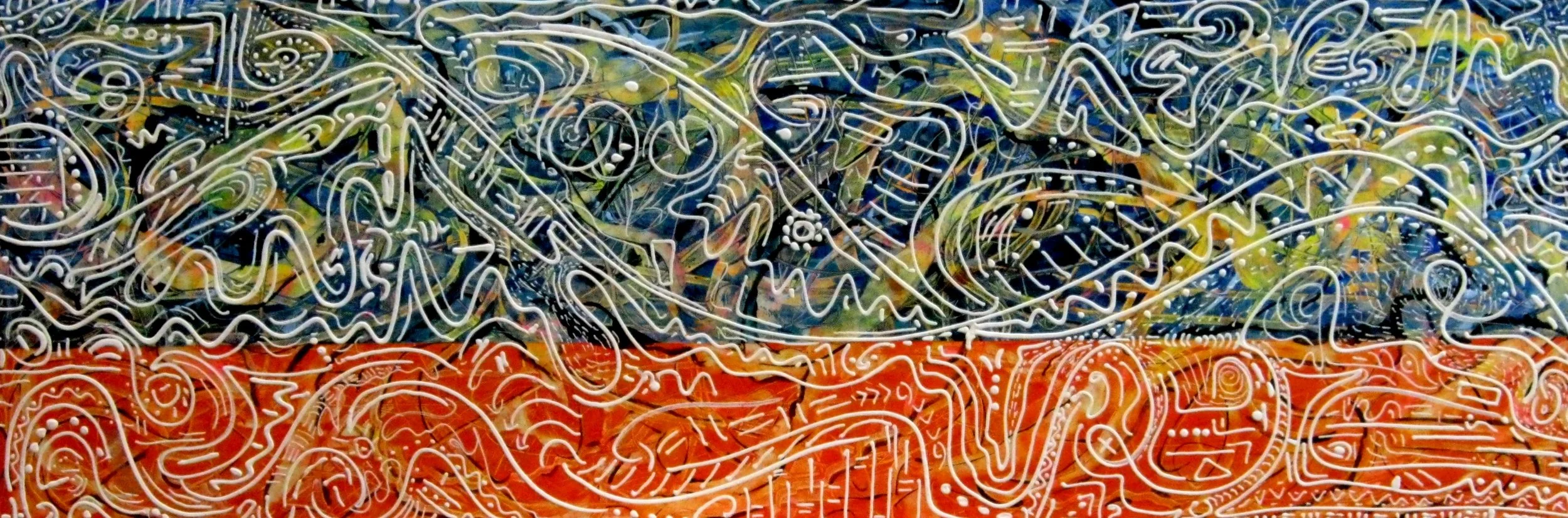 Blue Wave by Vincent Keele
24x72 Acrylic on Canvas