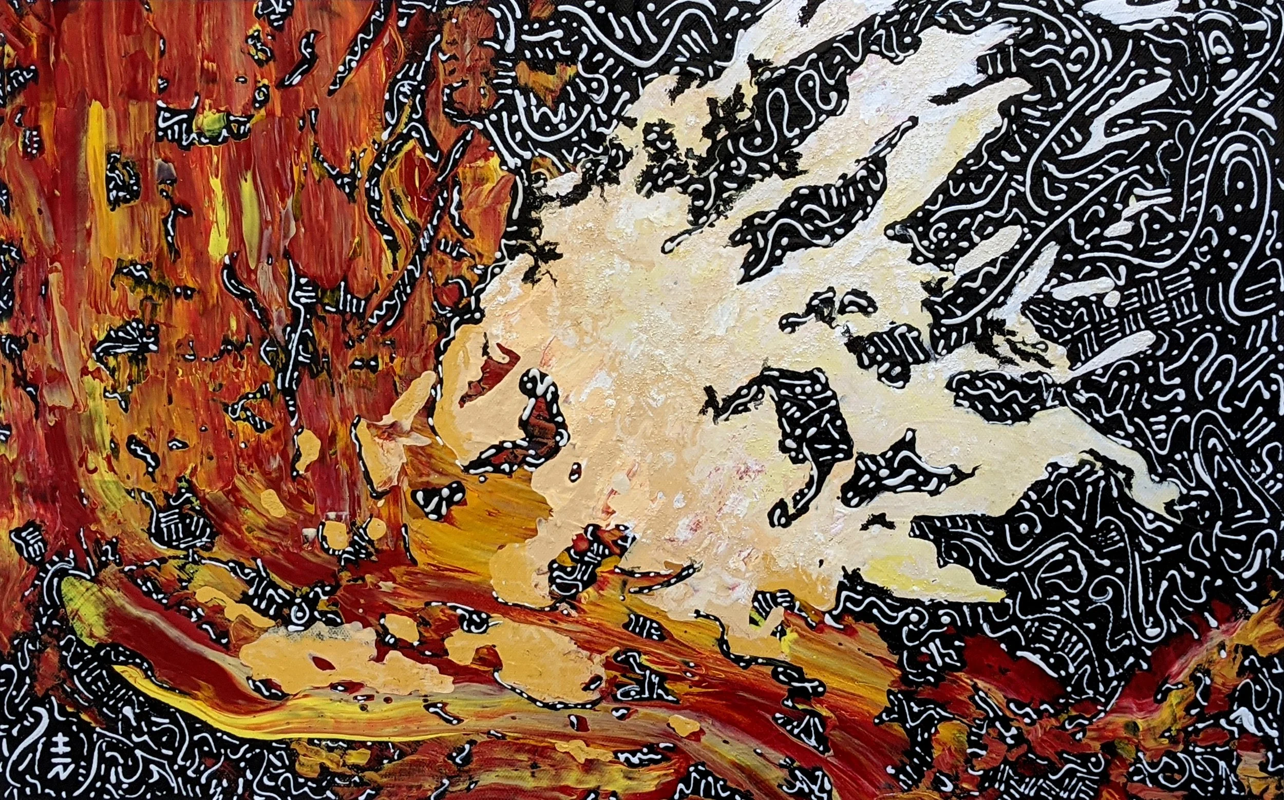 Boundless by Vincent Keele
22x36 Acrylic on Canvas