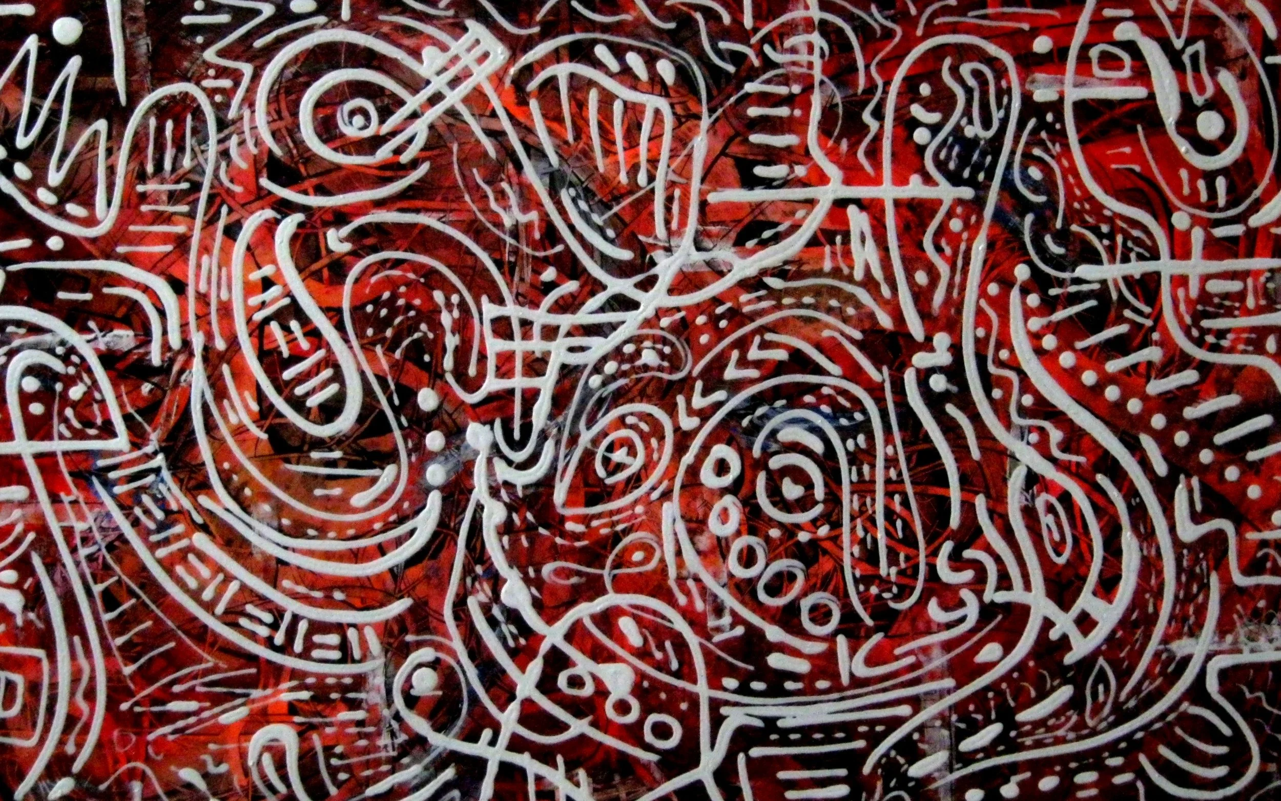 Indigenous 23 by Vincent Keele
36x48 Acrylic on Canvas
