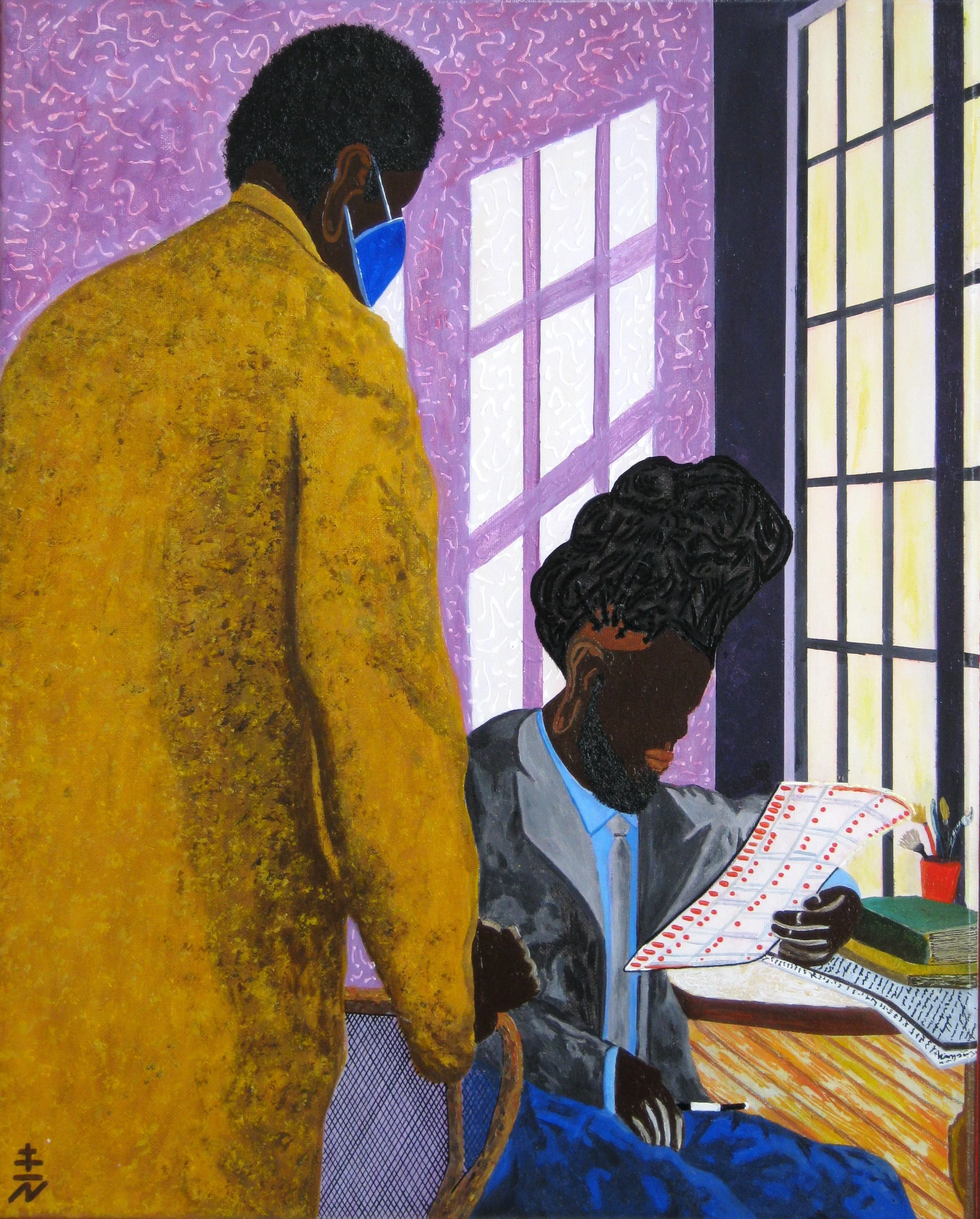 Voters Choice by Vincent Keele20x16 Acrylic on Canvas