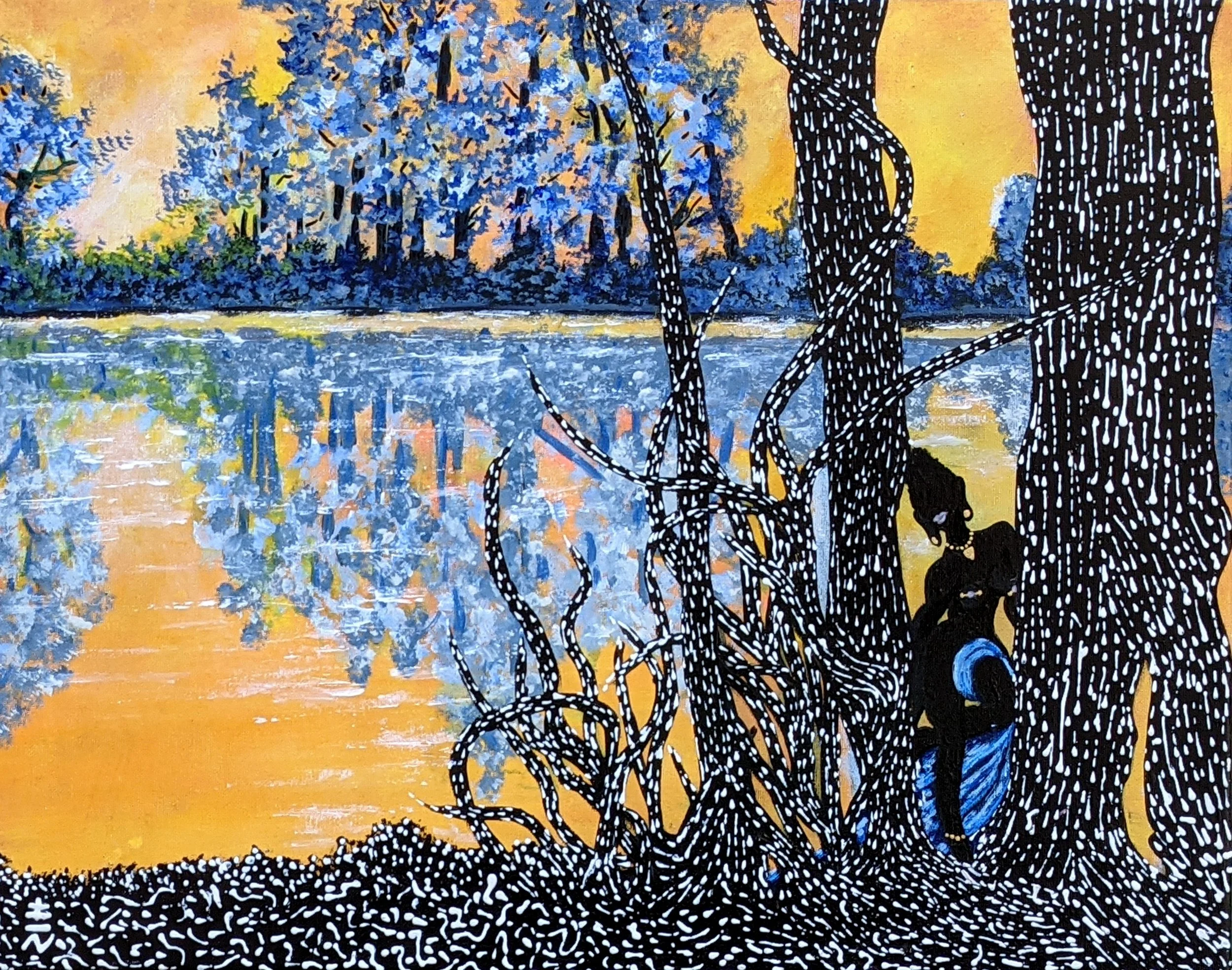 Private Moments by Vincent Keele
24x30 Acrylic on Canvas