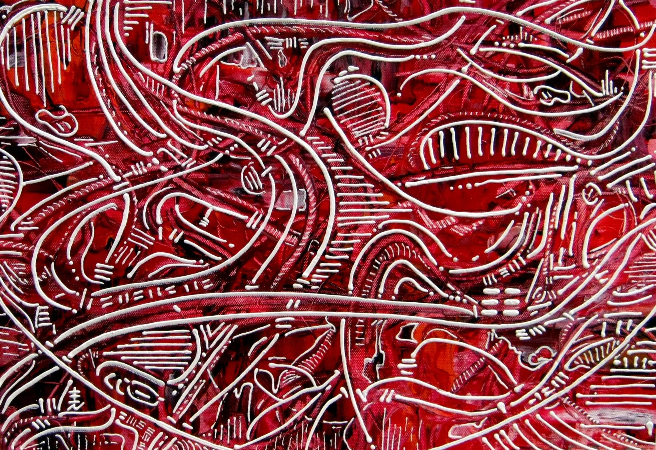 Red by Vincent Keele
22x30 Acrylic on Canvas