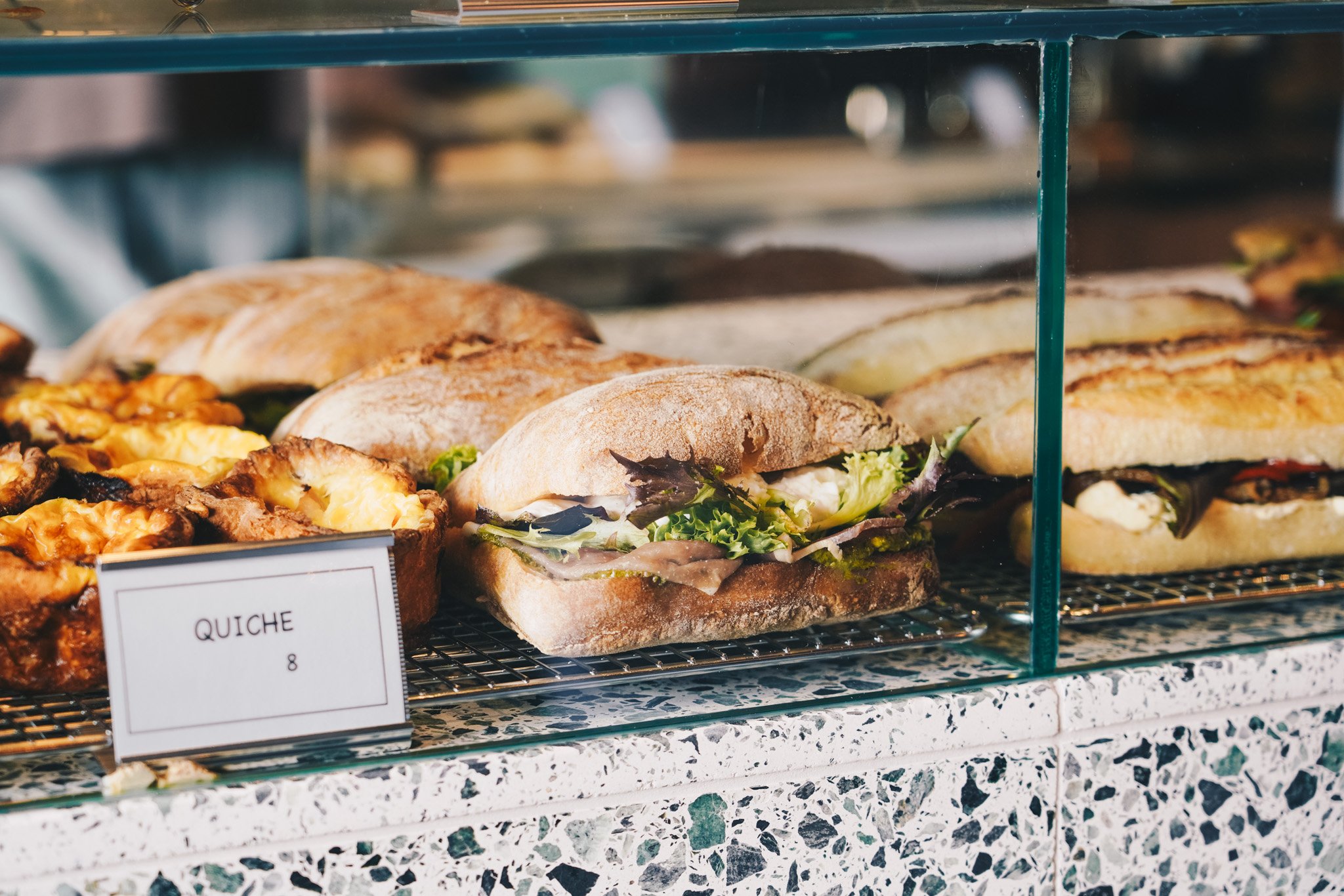 Paninis and sandwiches