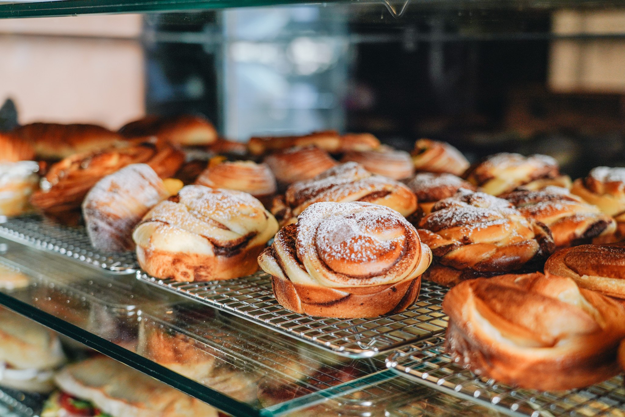 We sell pastries daily.