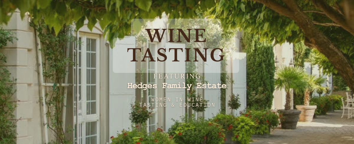 Women in Wine Tasting &amp; Education Evening